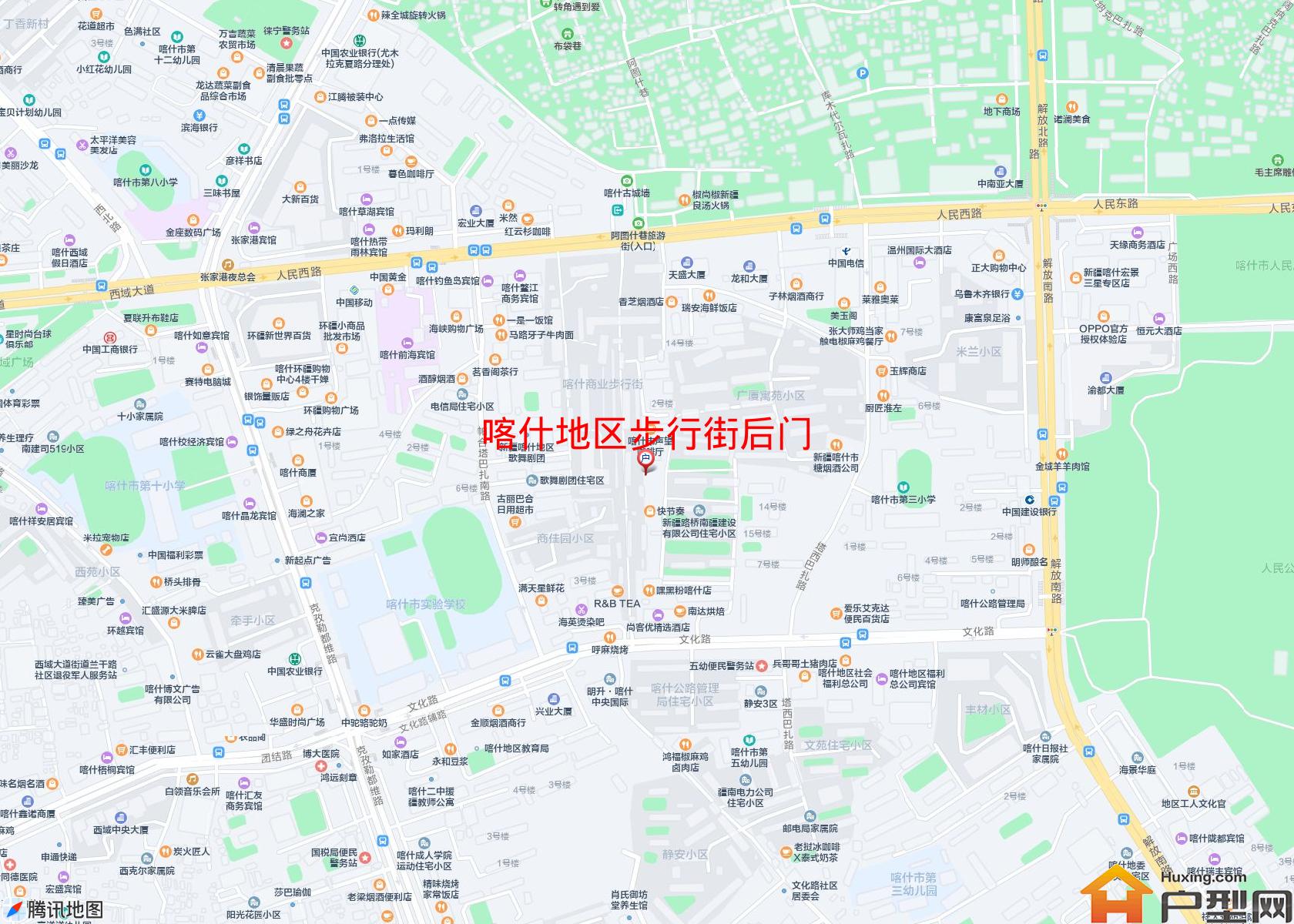 步行街后门小区 - 户型网