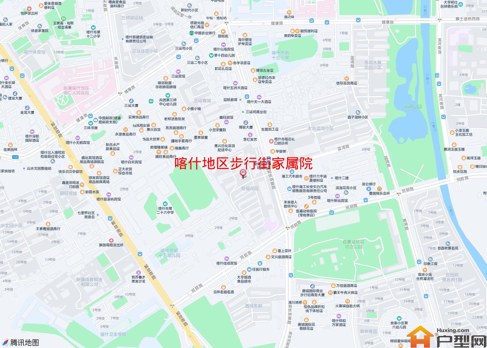 步行街家属院小区 - 户型网