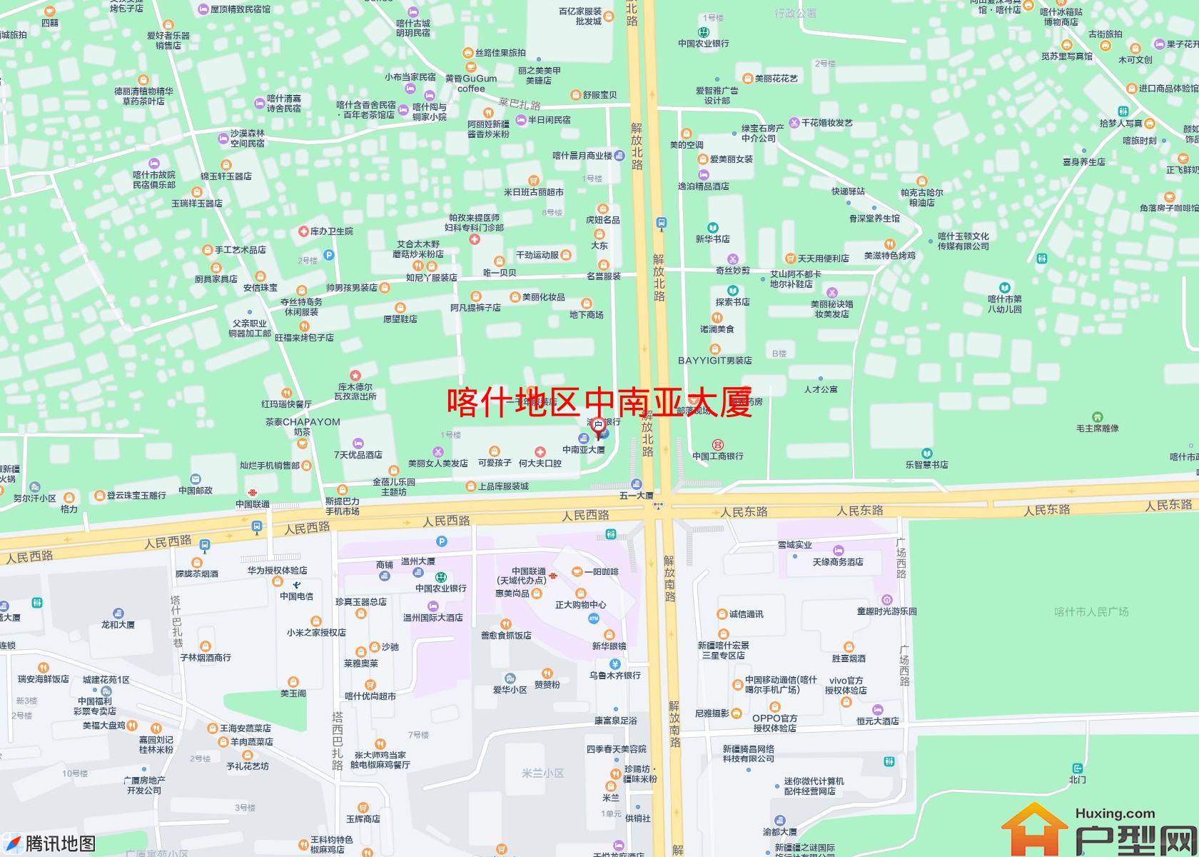 中南亚大厦小区 - 户型网