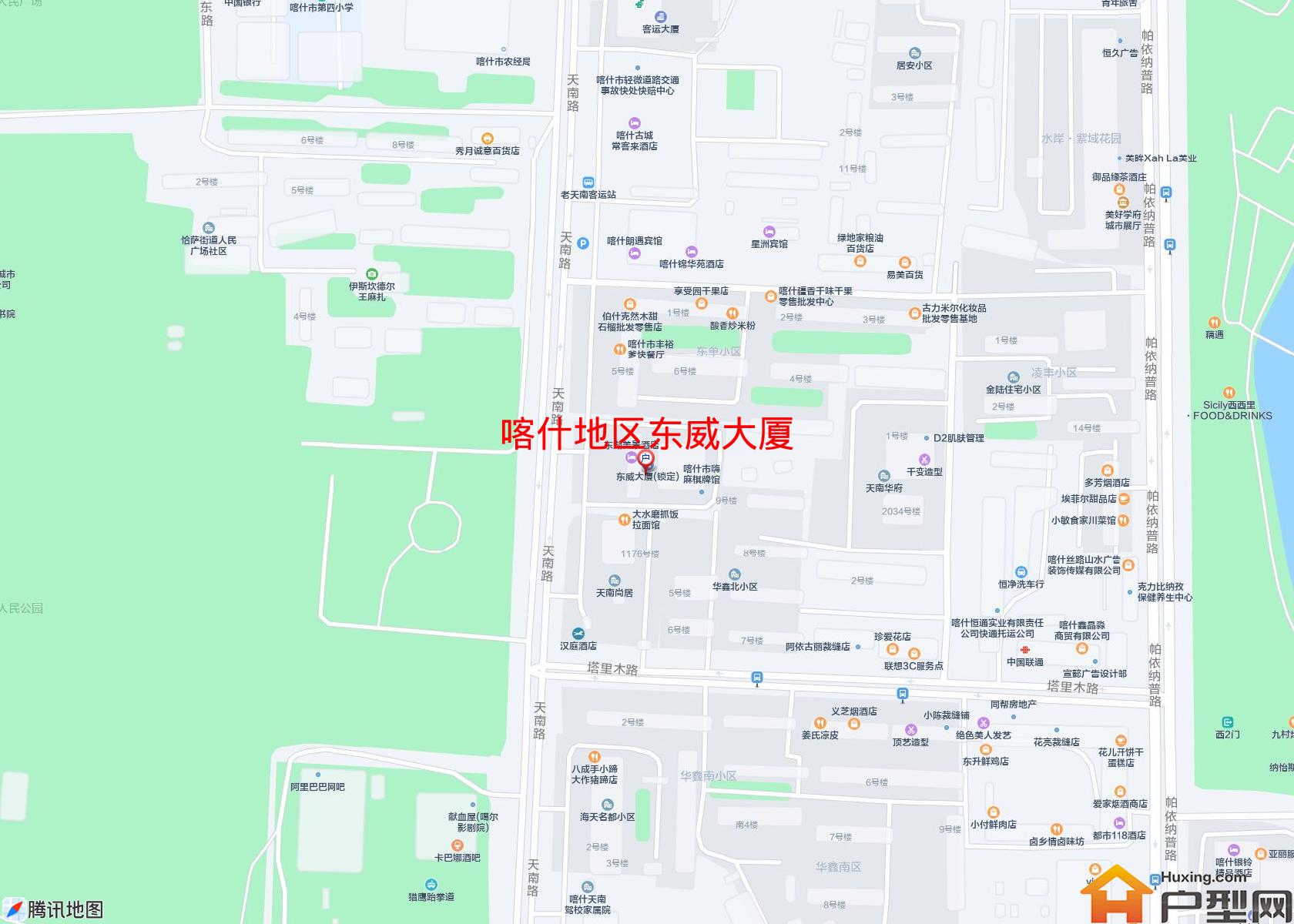 东威大厦小区 - 户型网