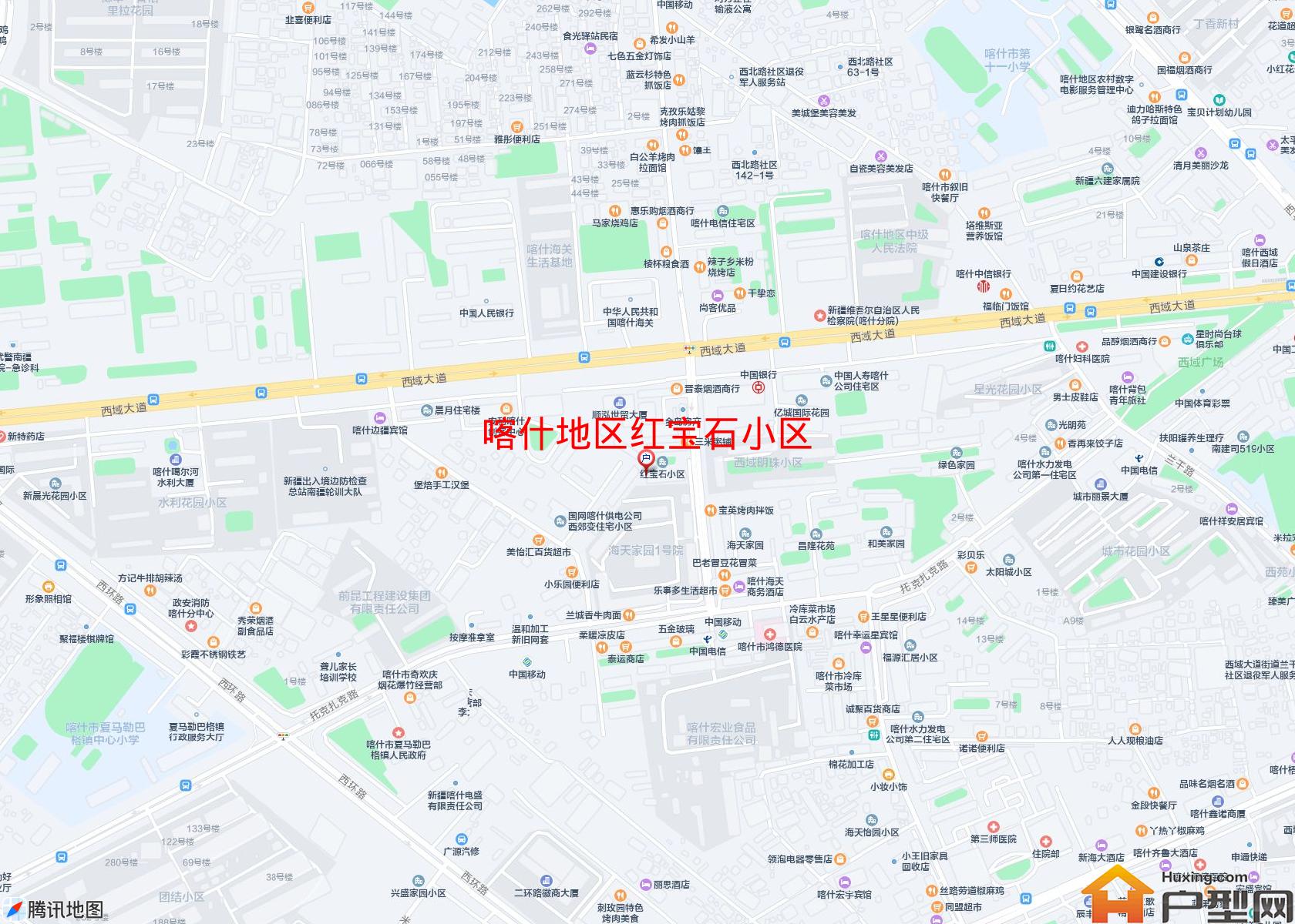 红宝石小区小区 - 户型网