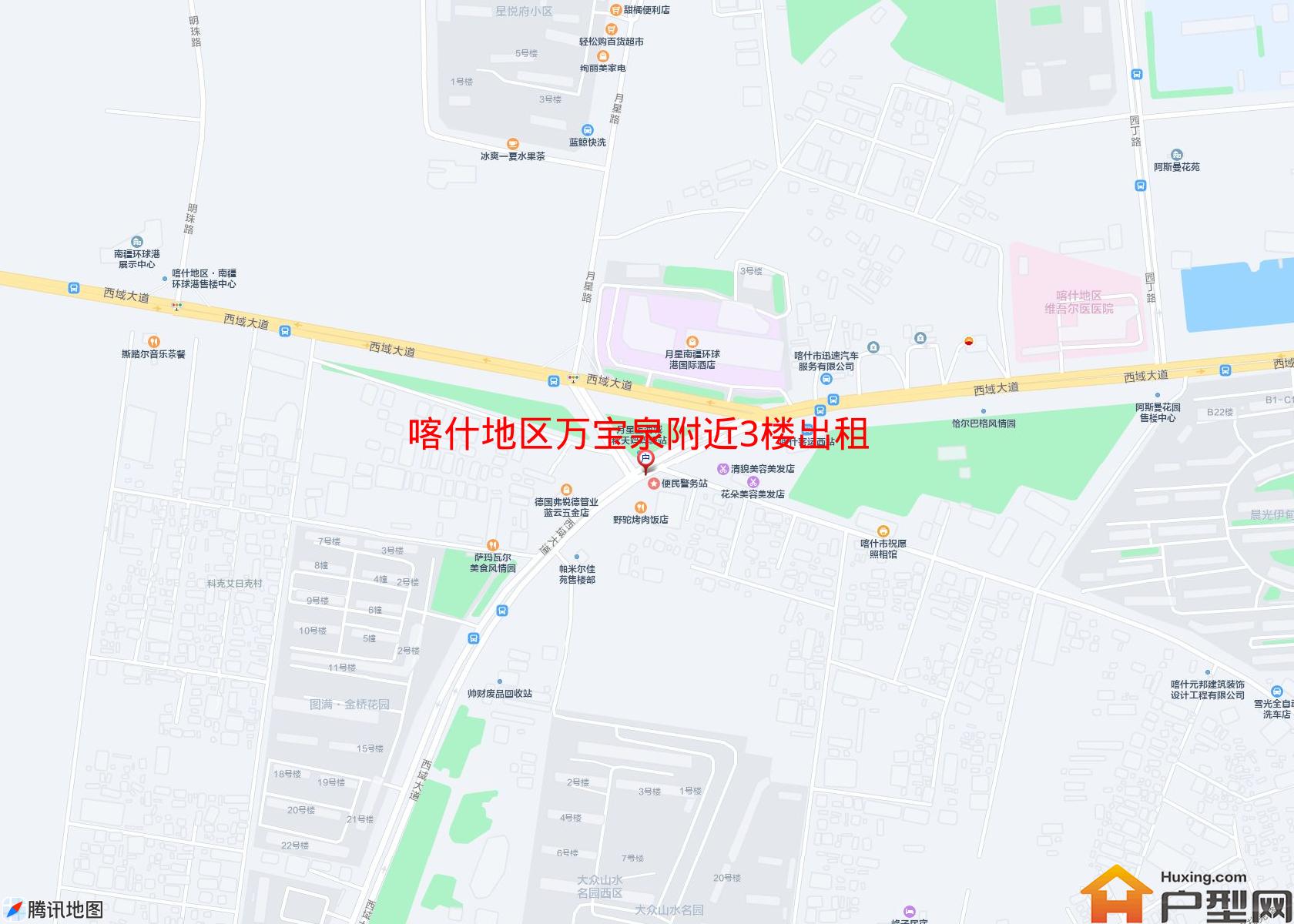 万宝泉附近3楼出租小区 - 户型网