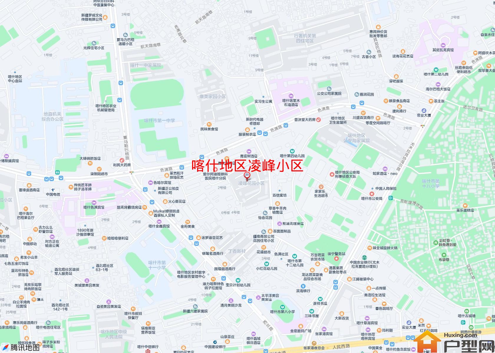 凌峰小区小区 - 户型网