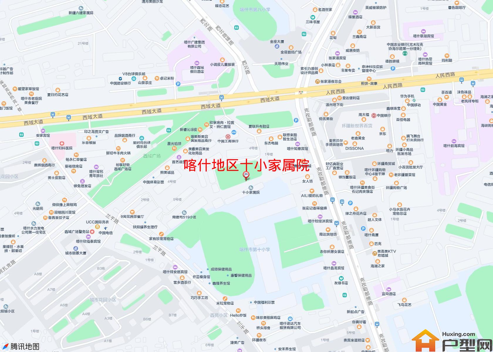 十小家属院小区 - 户型网