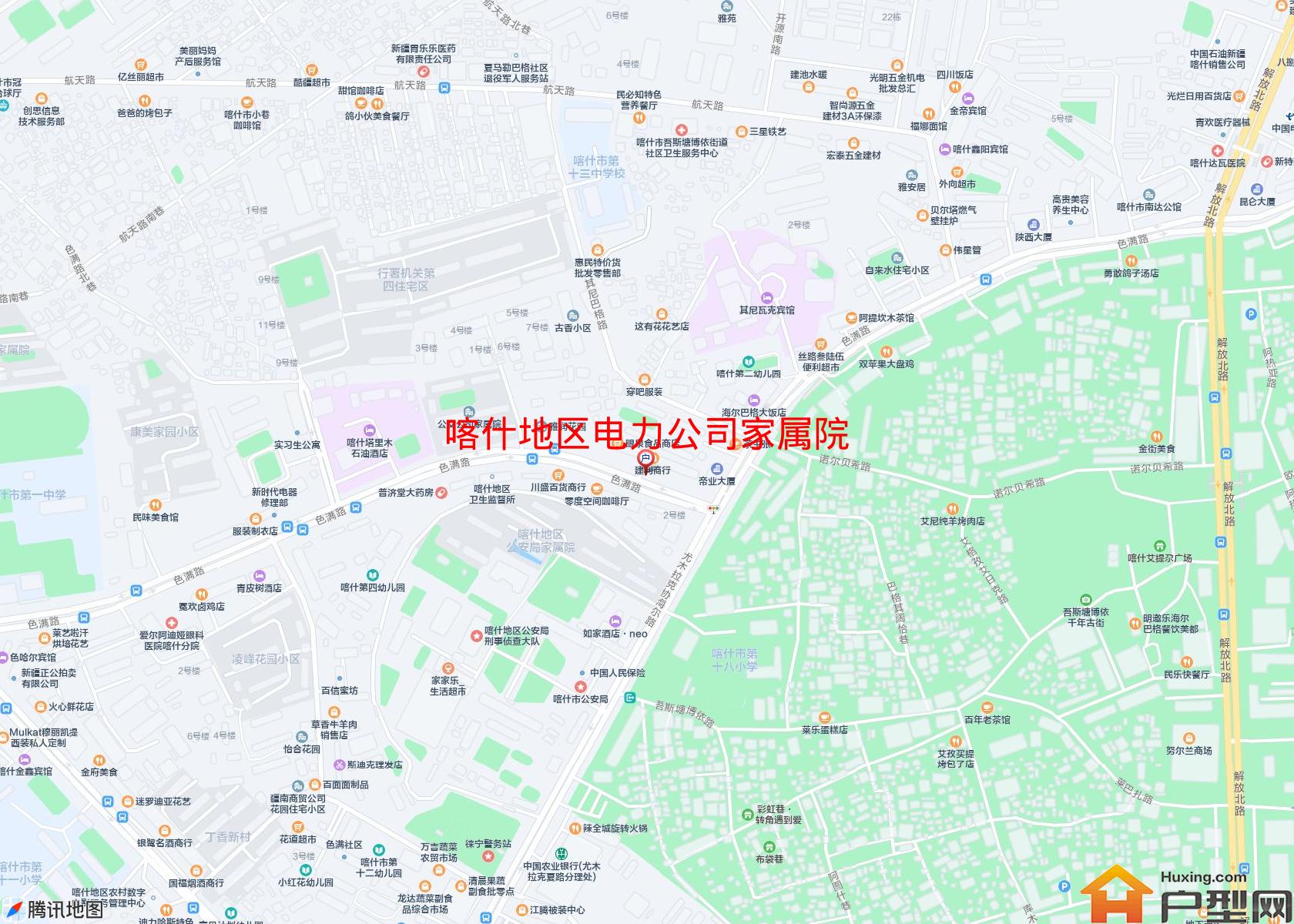 电力公司家属院小区 - 户型网