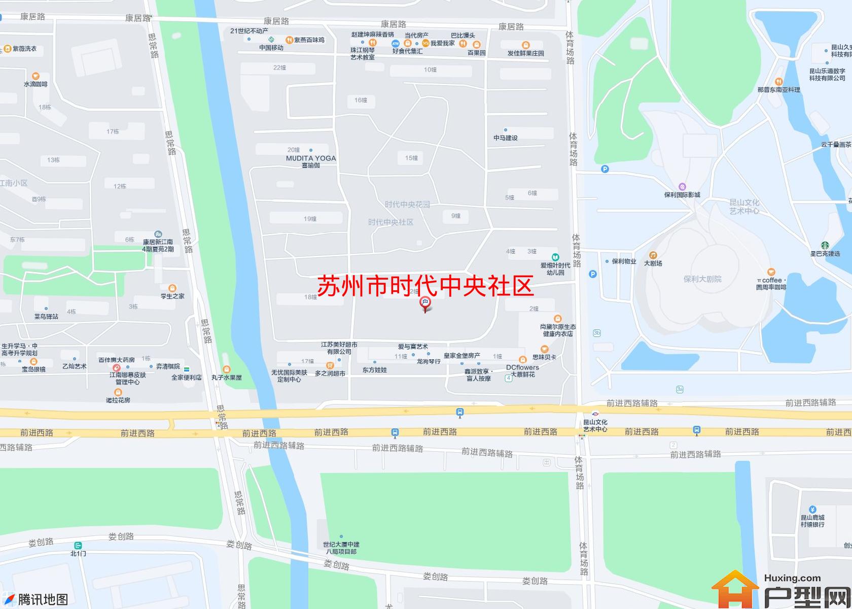 时代中央社区小区 - 户型网