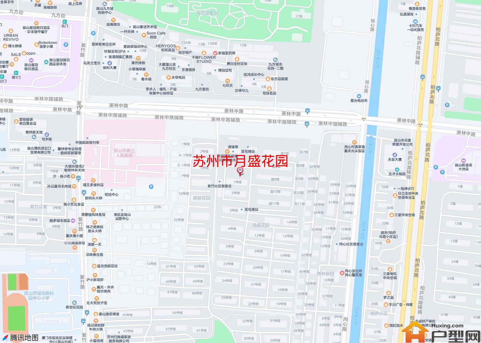 月盛花园小区 - 户型网