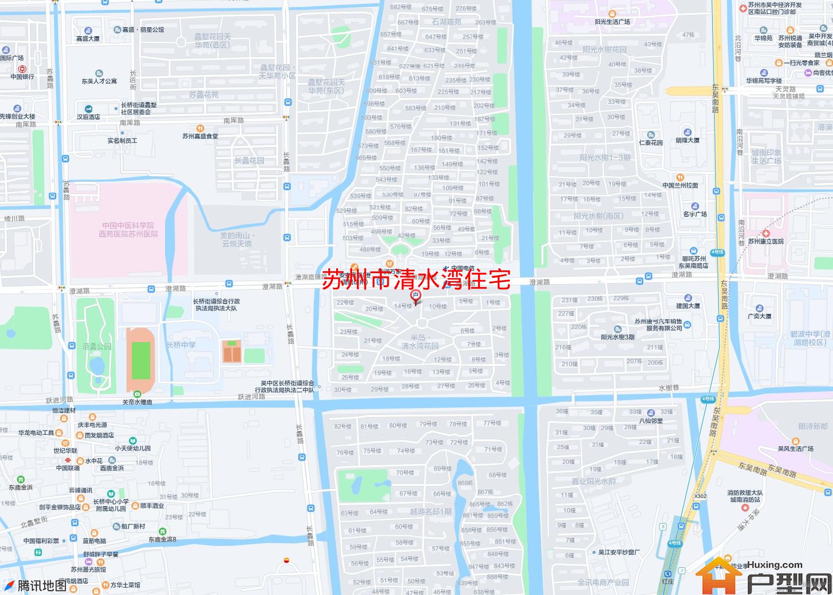 清水湾住宅小区 - 户型网