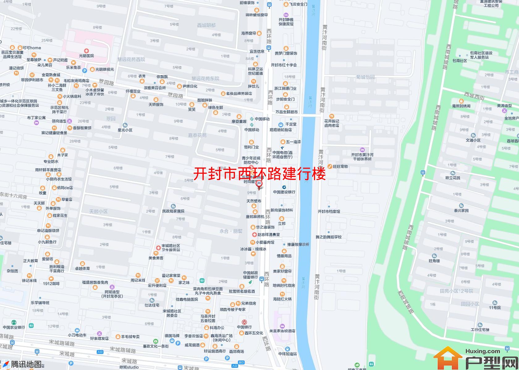 西环路建行楼小区 - 户型网