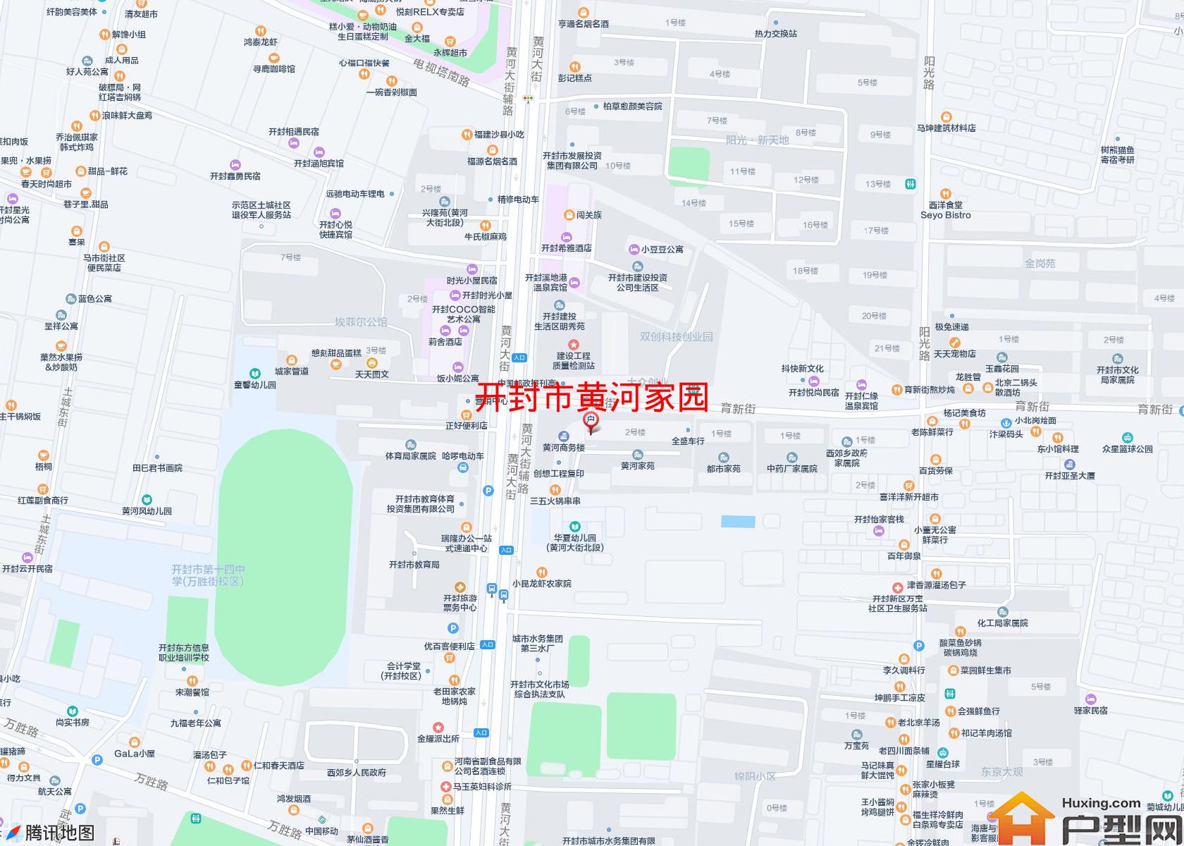 黄河家园小区 - 户型网