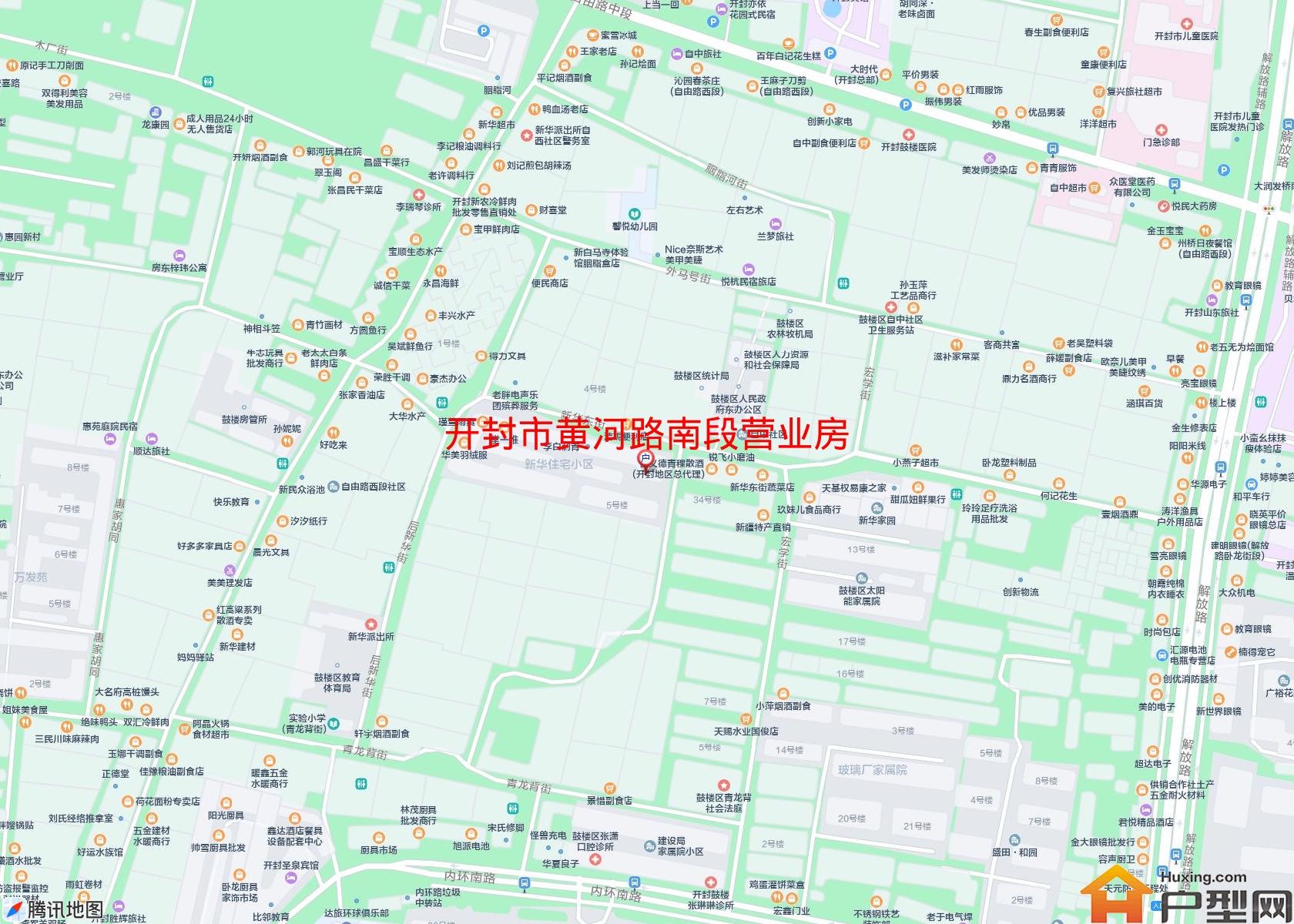 黄河路南段营业房小区 - 户型网