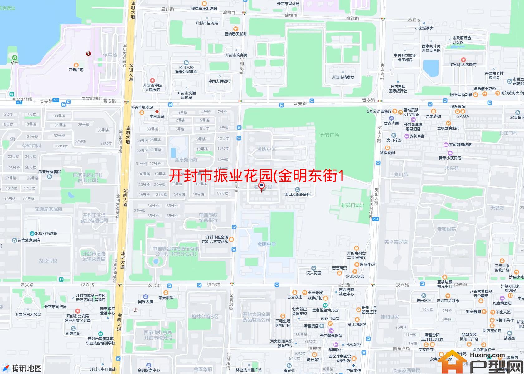 振业花园(金明东街156号)小区 - 户型网