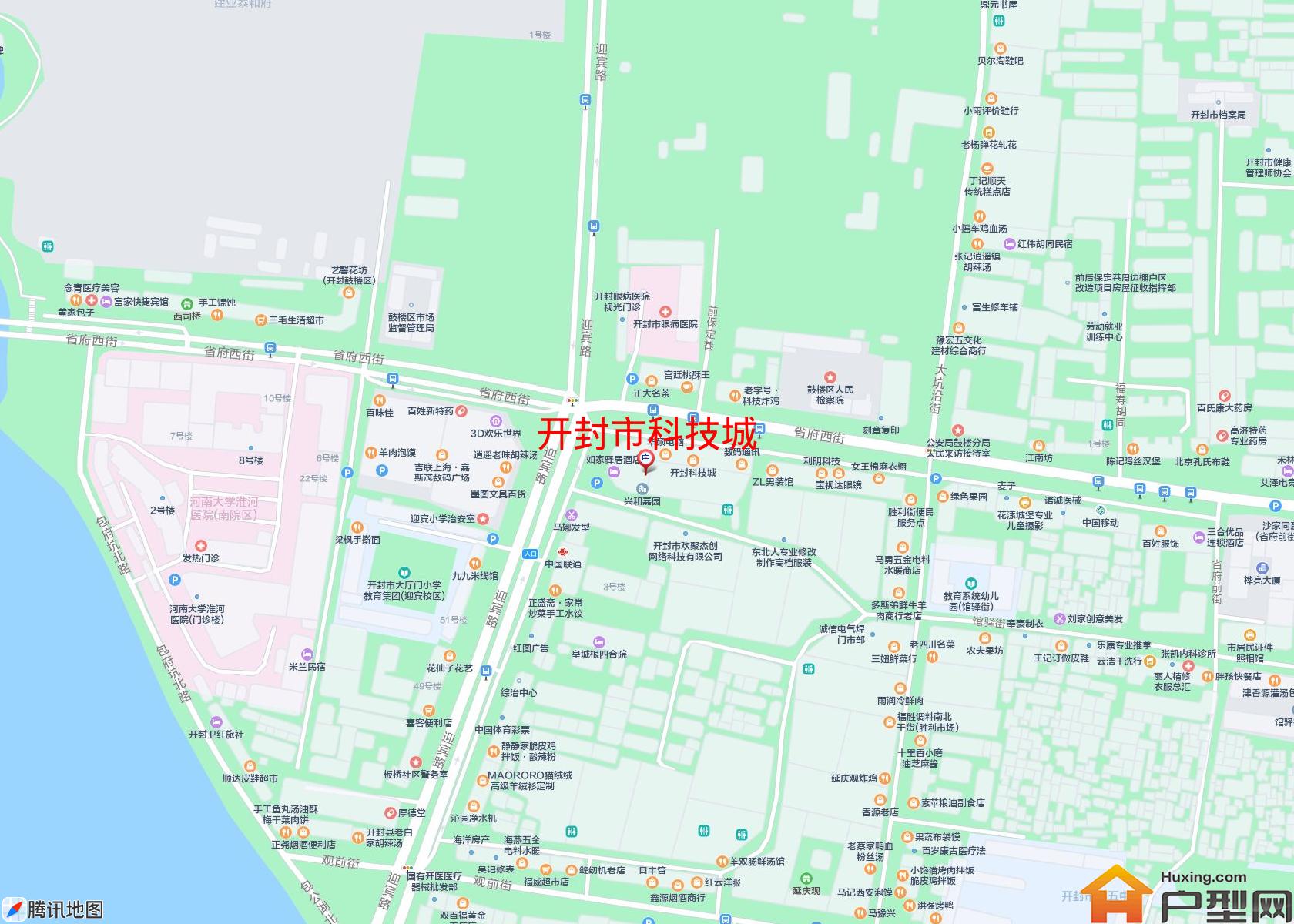 科技城小区 - 户型网