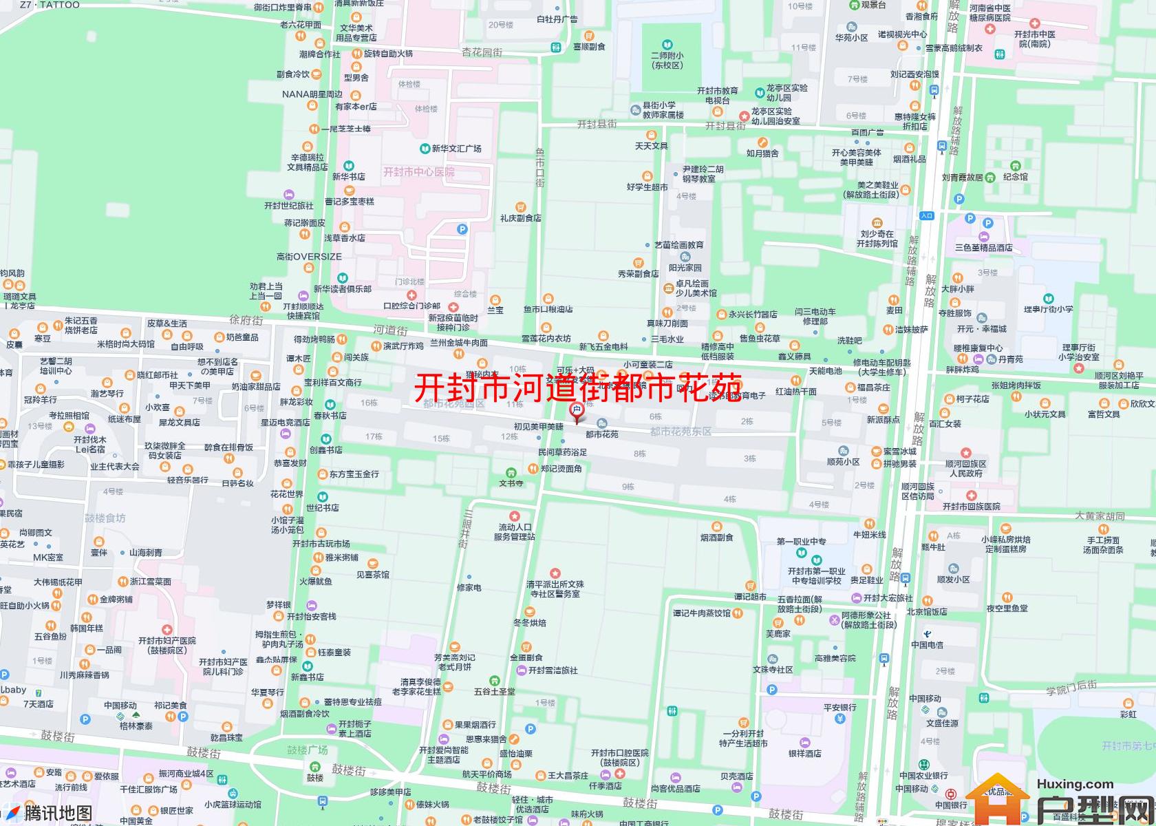 河道街都市花苑小区 - 户型网