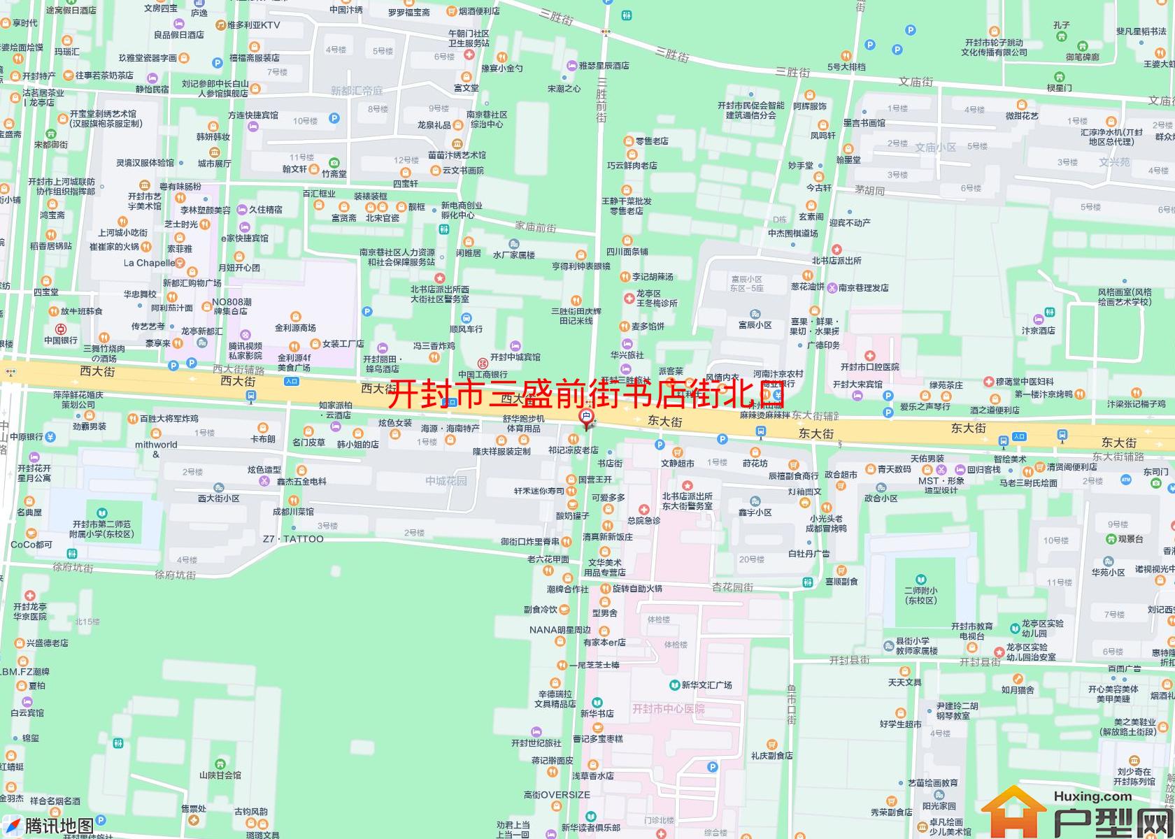 三盛前街书店街北口小区 - 户型网