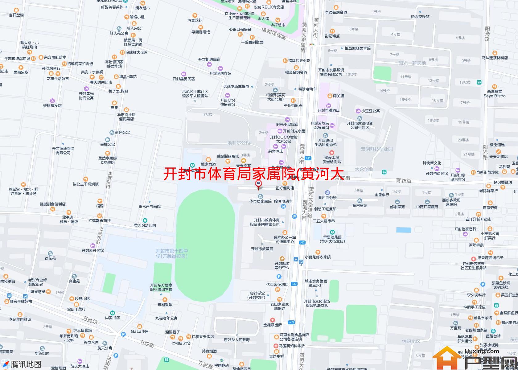 体育局家属院(黄河大街北段37号)小区 - 户型网