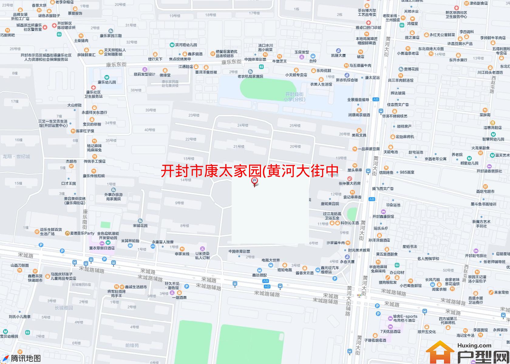 康太家园(黄河大街中段)小区 - 户型网