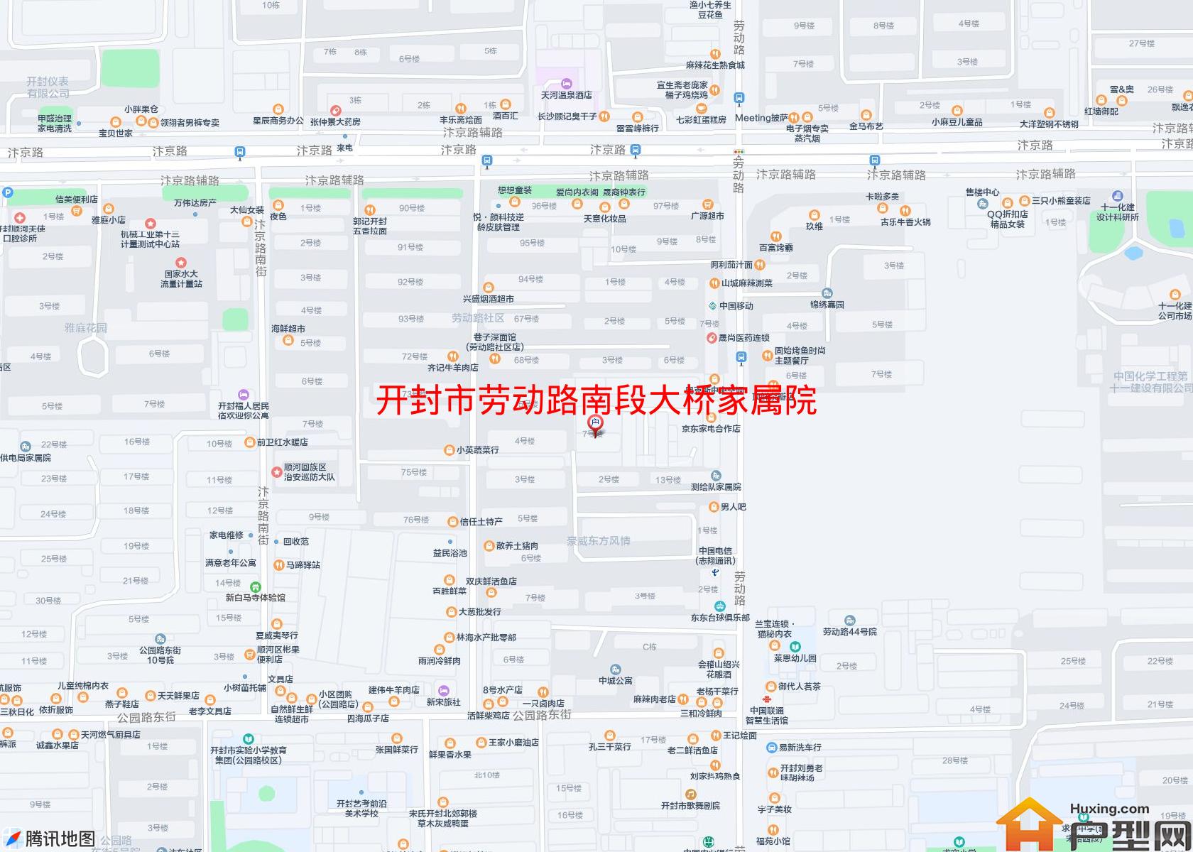 劳动路南段大桥家属院小区 - 户型网