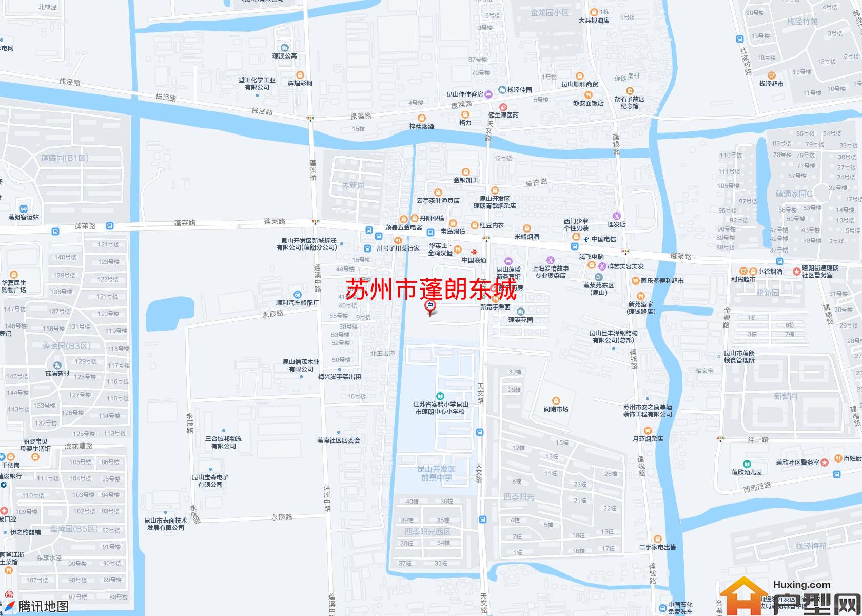 蓬朗东城小区 - 户型网