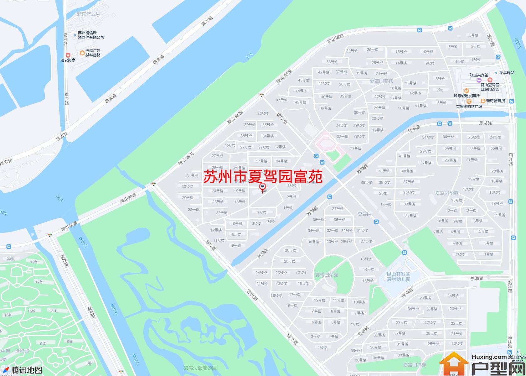 夏驾园富苑小区 - 户型网