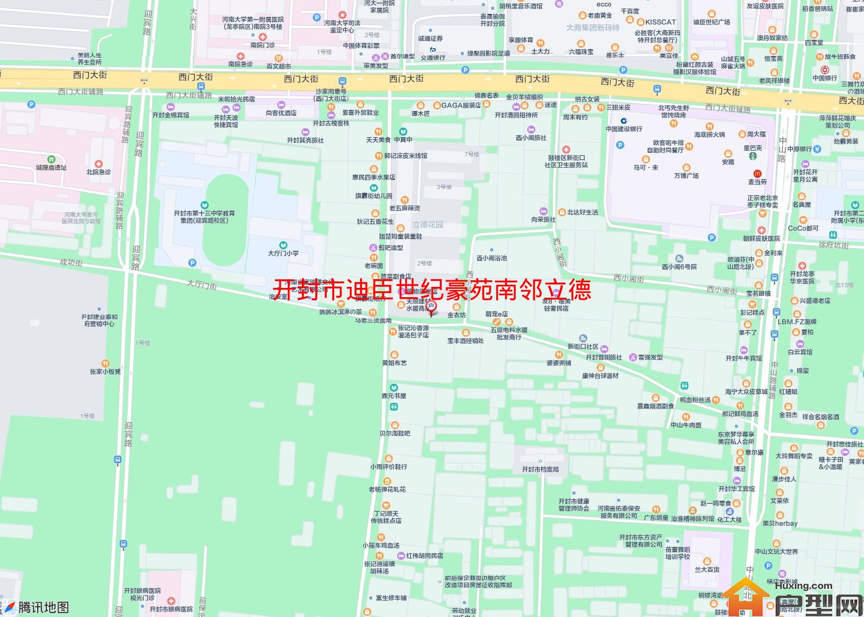 迪臣世纪豪苑南邻立德小区 - 户型网