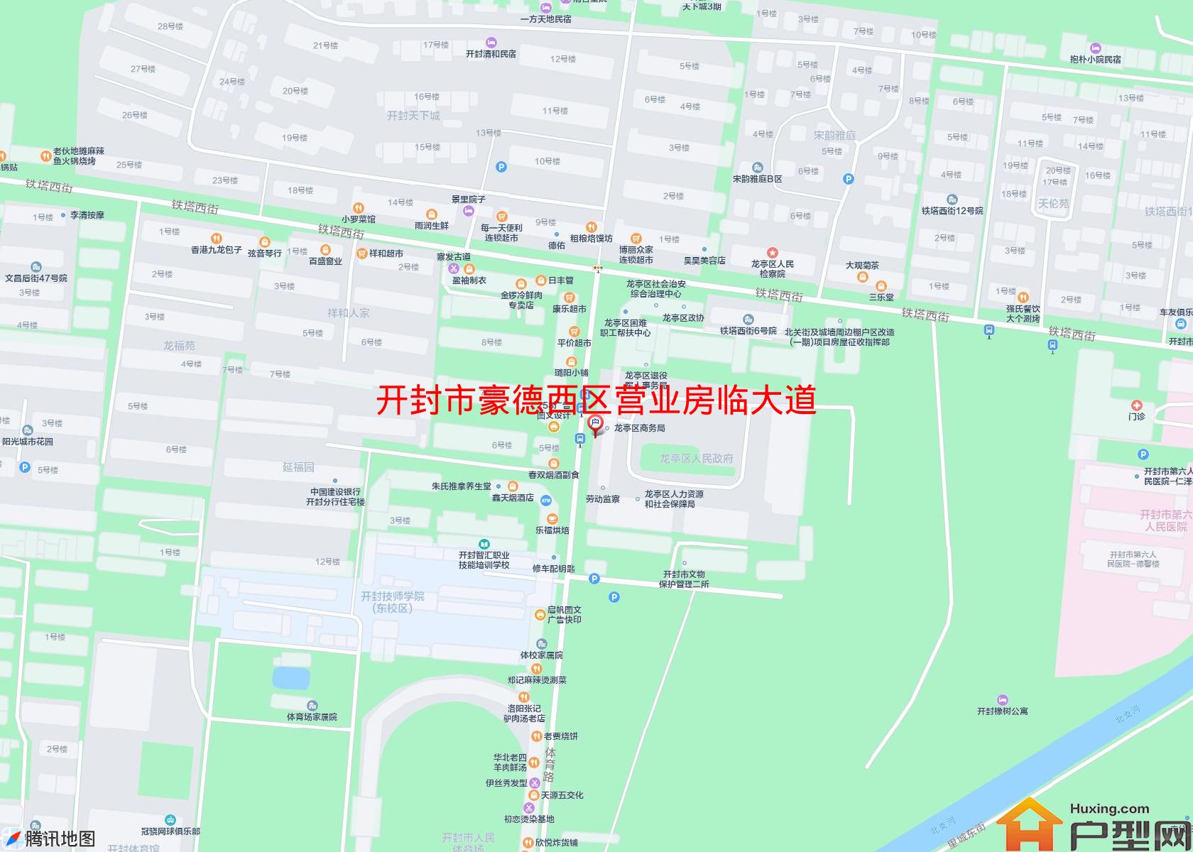 豪德西区营业房临大道小区 - 户型网