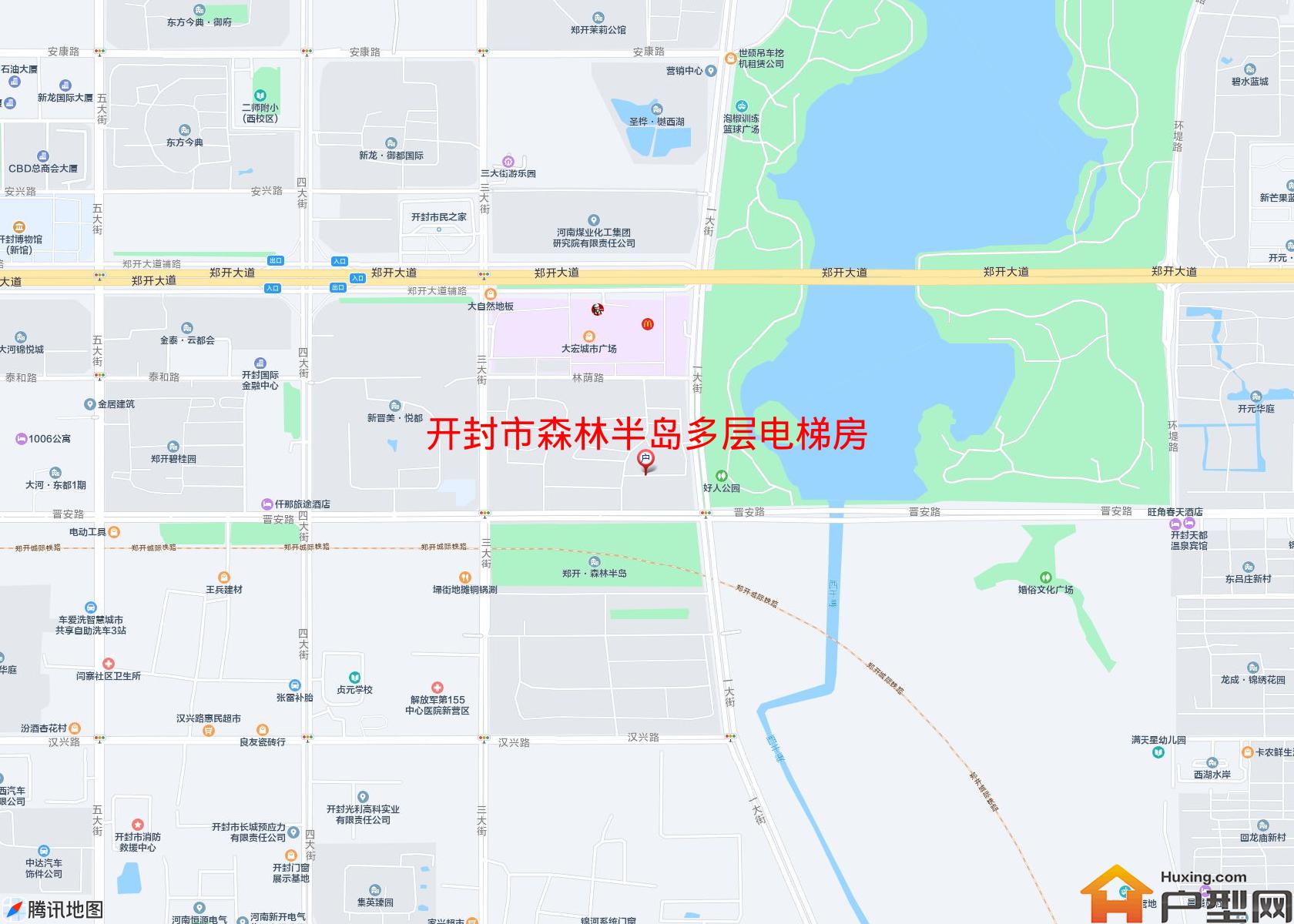 森林半岛多层电梯房小区 - 户型网