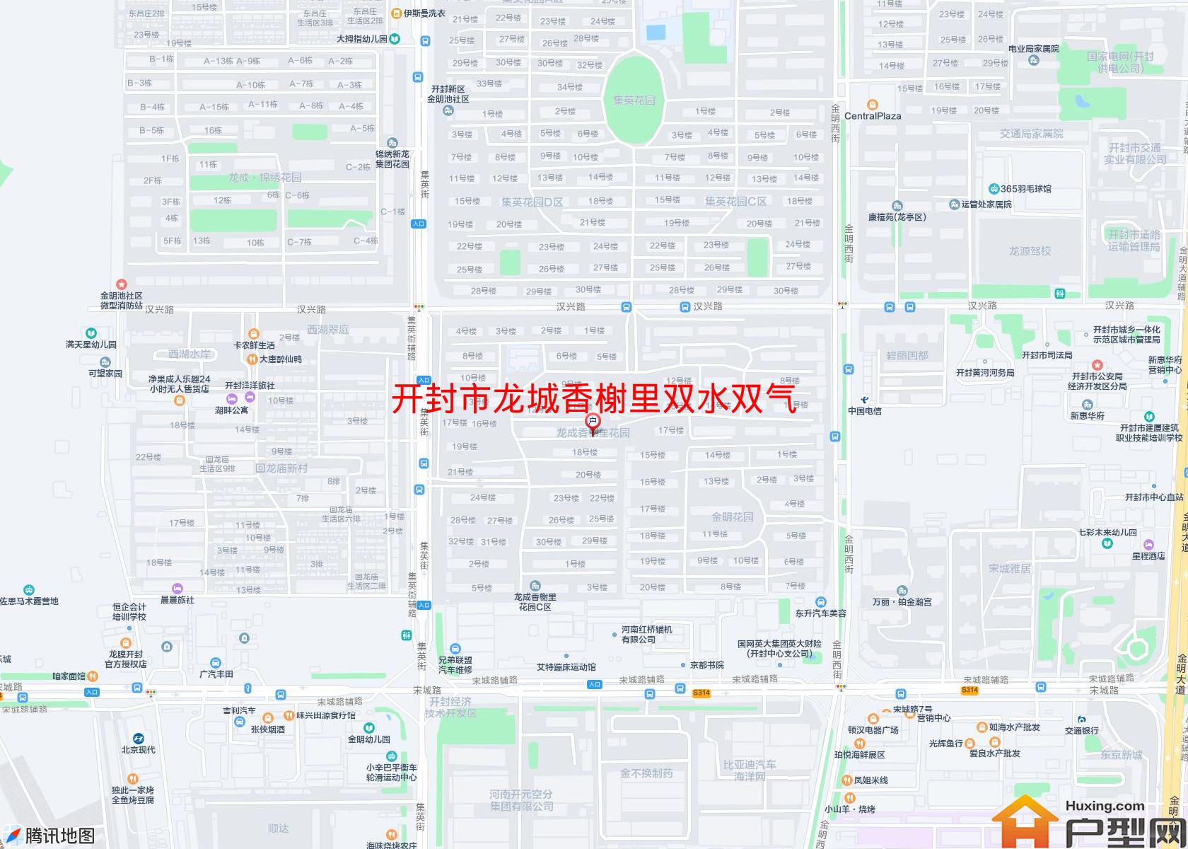 龙城香榭里双水双气小区 - 户型网
