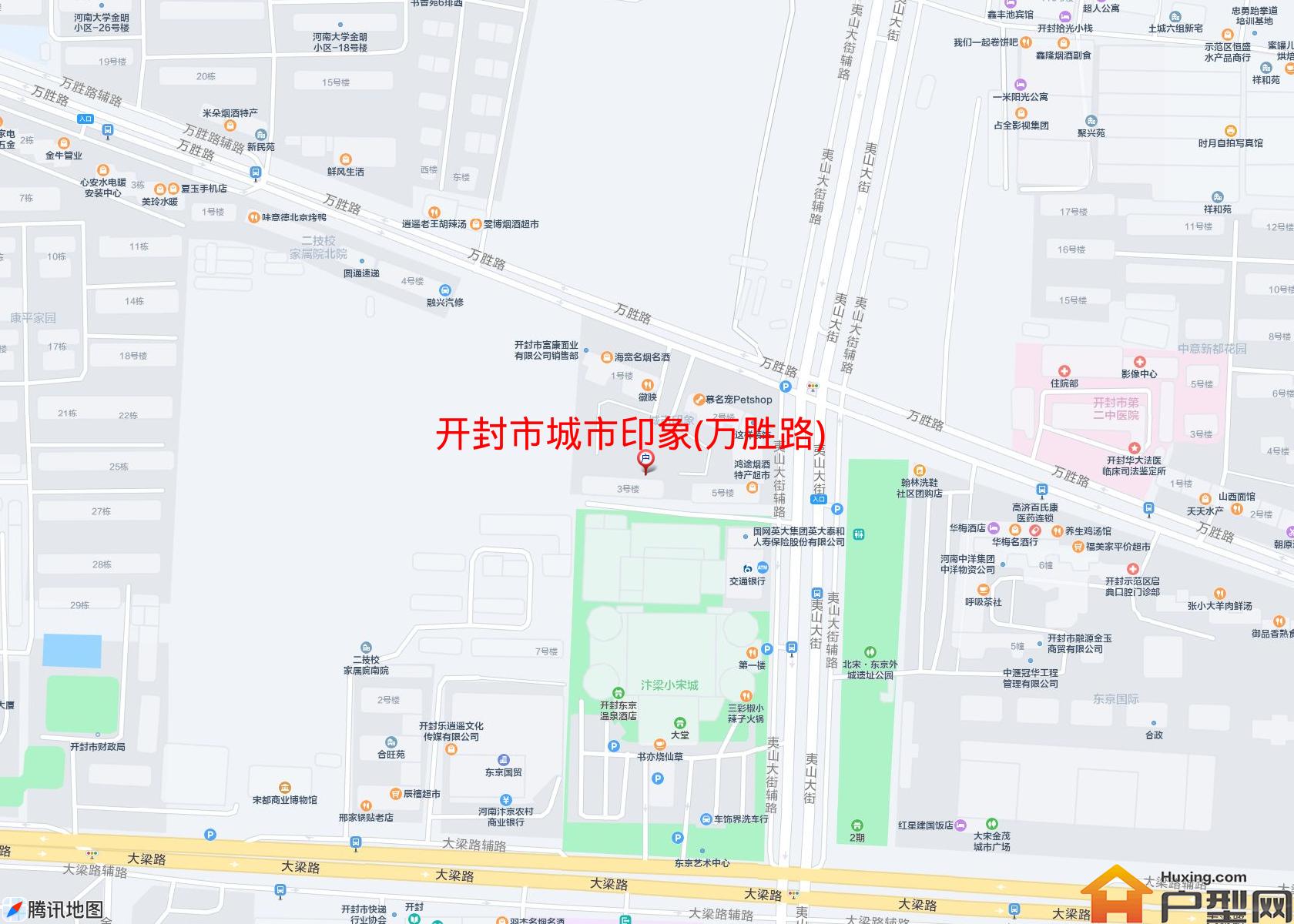 城市印象(万胜路)小区 - 户型网