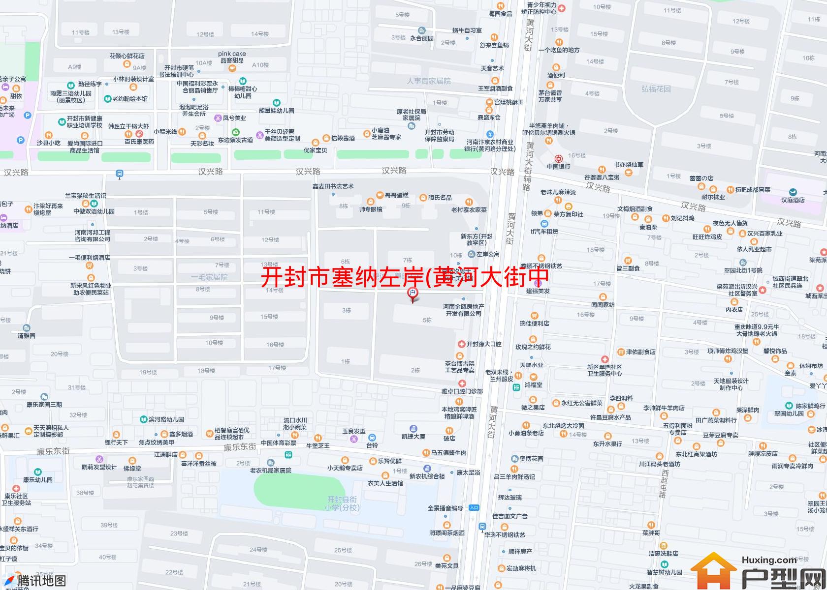 塞纳左岸(黄河大街中段)小区 - 户型网