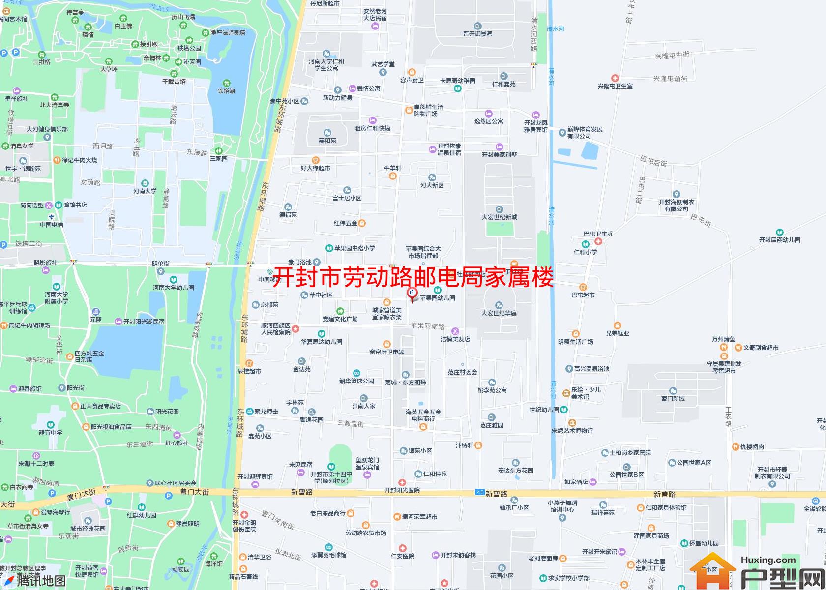 劳动路邮电局家属楼小区 - 户型网