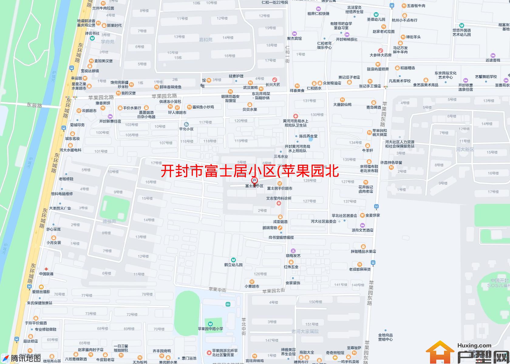 富士居小区(苹果园北路)小区 - 户型网