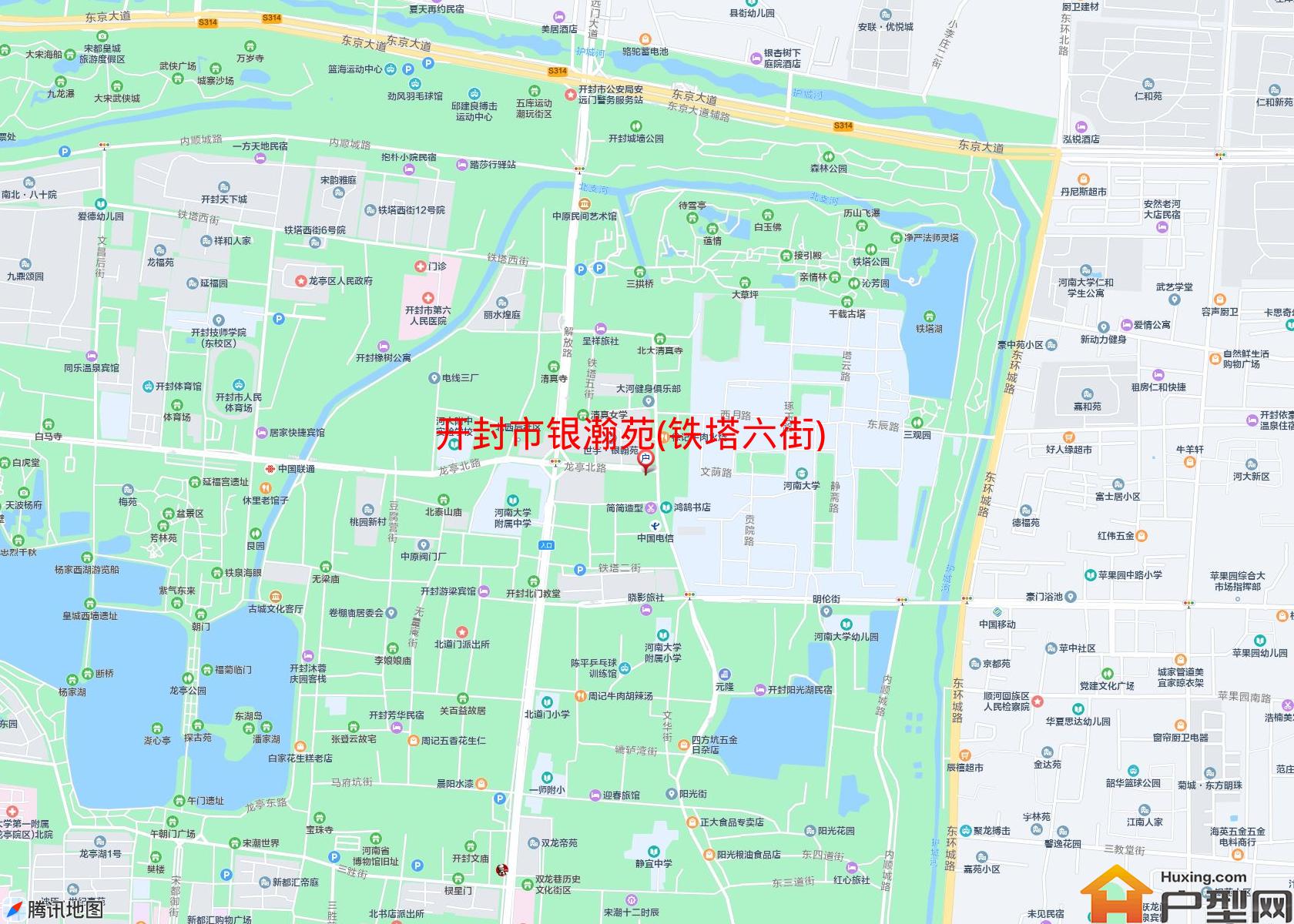银瀚苑(铁塔六街)小区 - 户型网