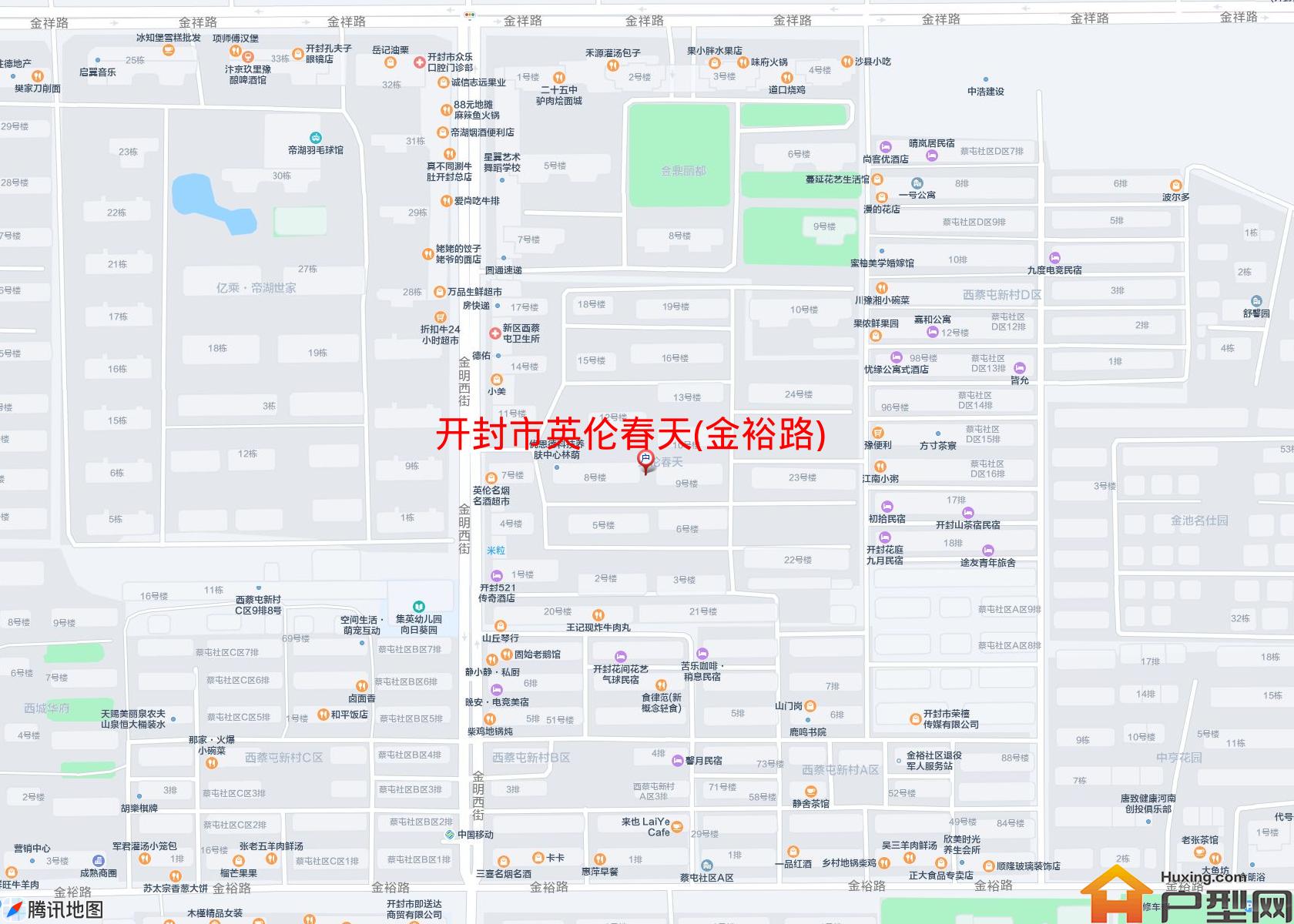 英伦春天(金裕路)小区 - 户型网