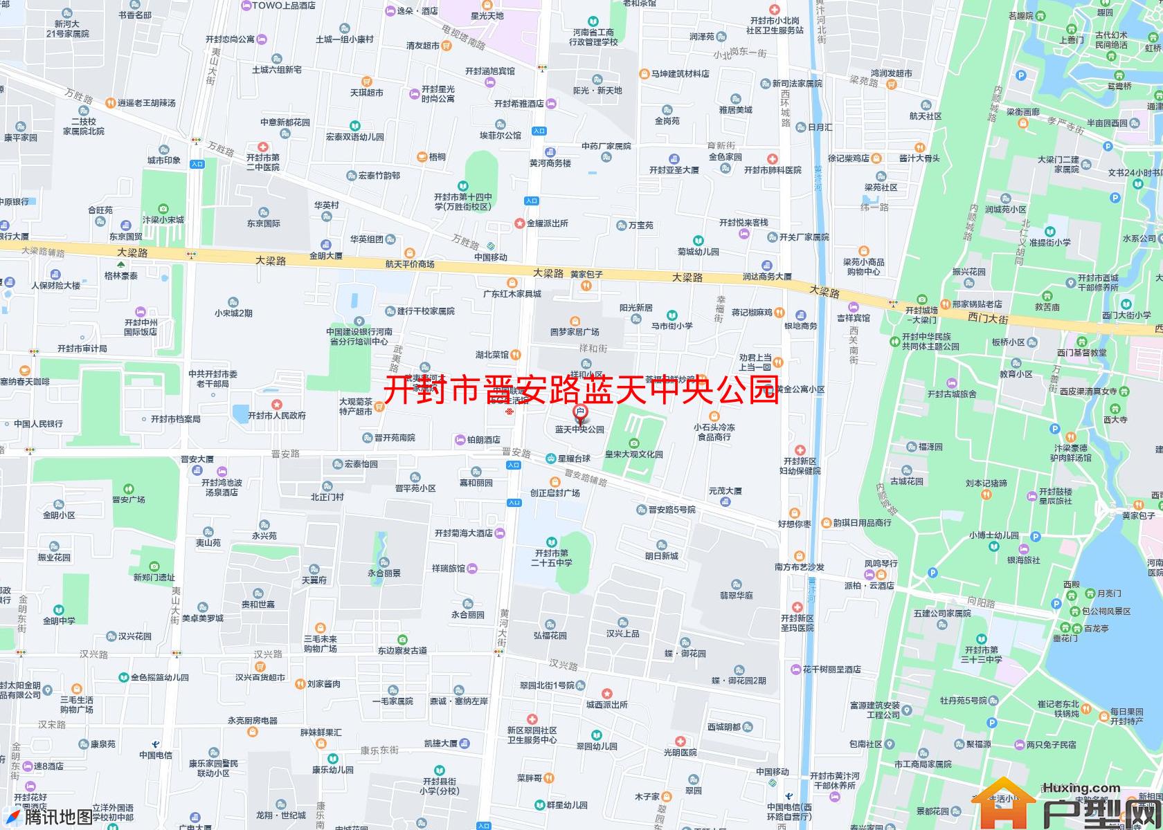 晋安路蓝天中央公园小区 - 户型网