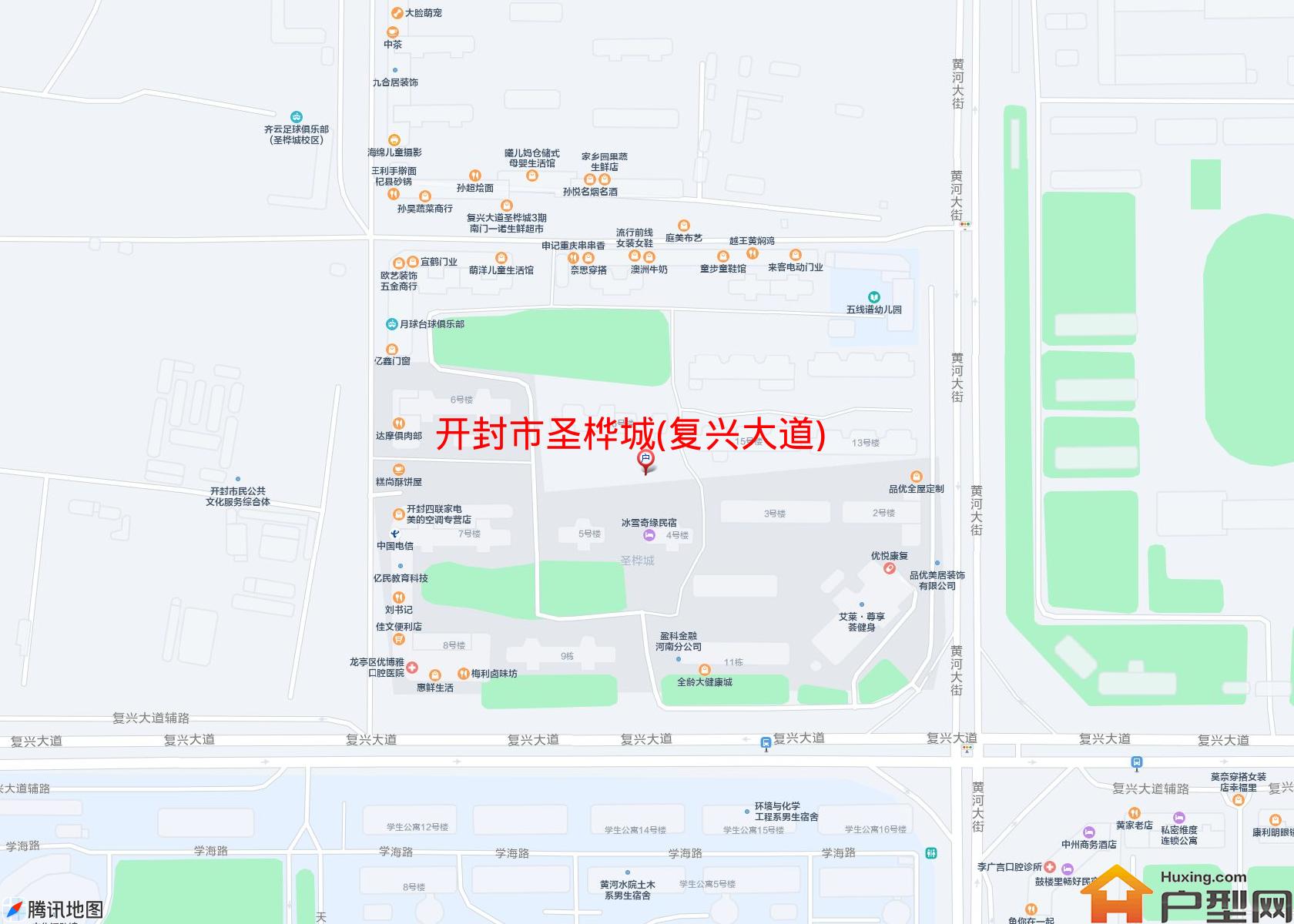 圣桦城(复兴大道)小区 - 户型网