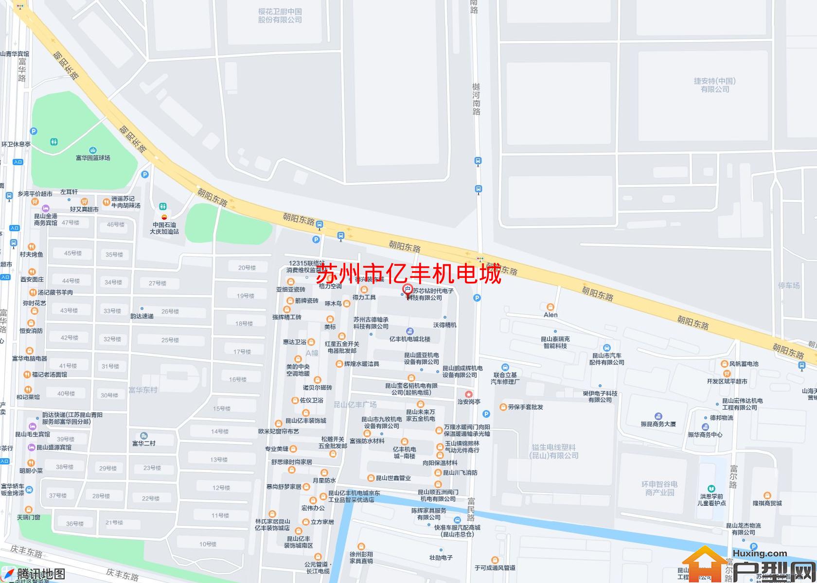 亿丰机电城小区 - 户型网