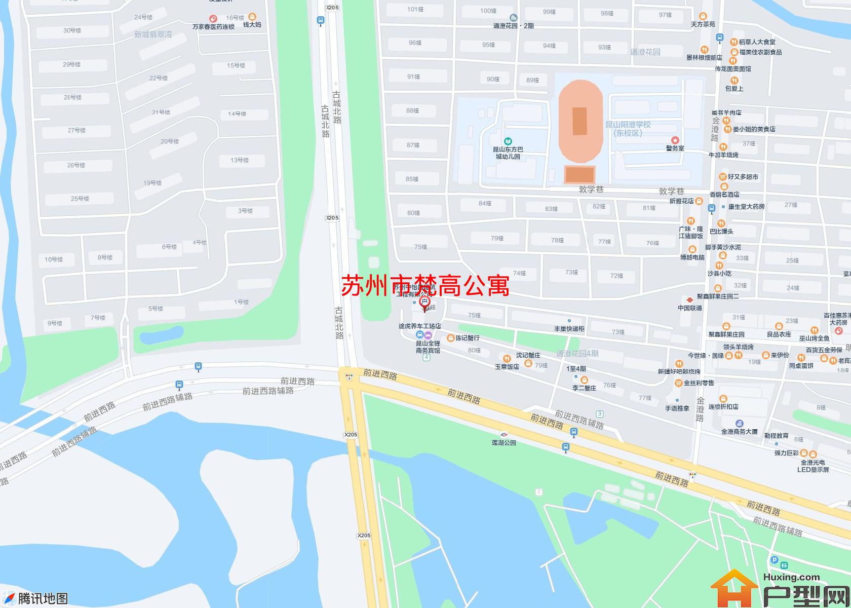 梵高公寓小区 - 户型网