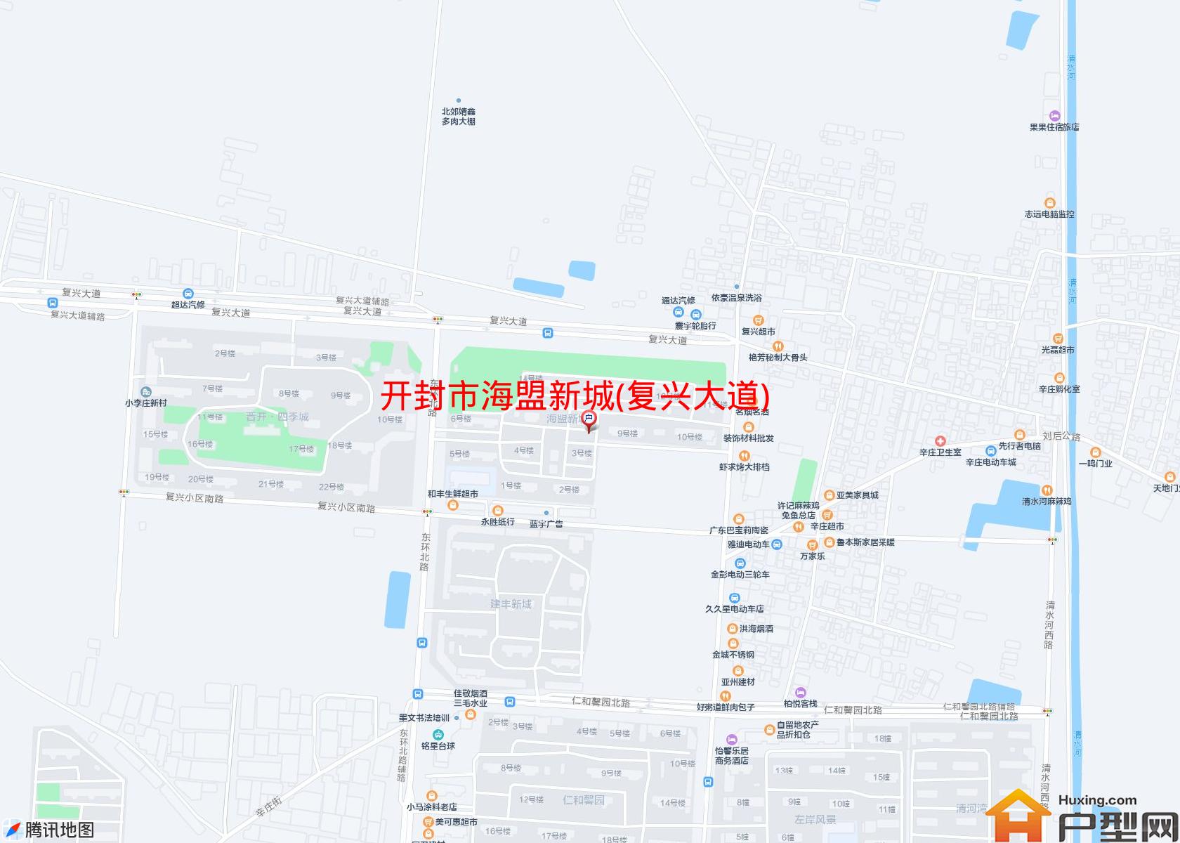 海盟新城(复兴大道)小区 - 户型网