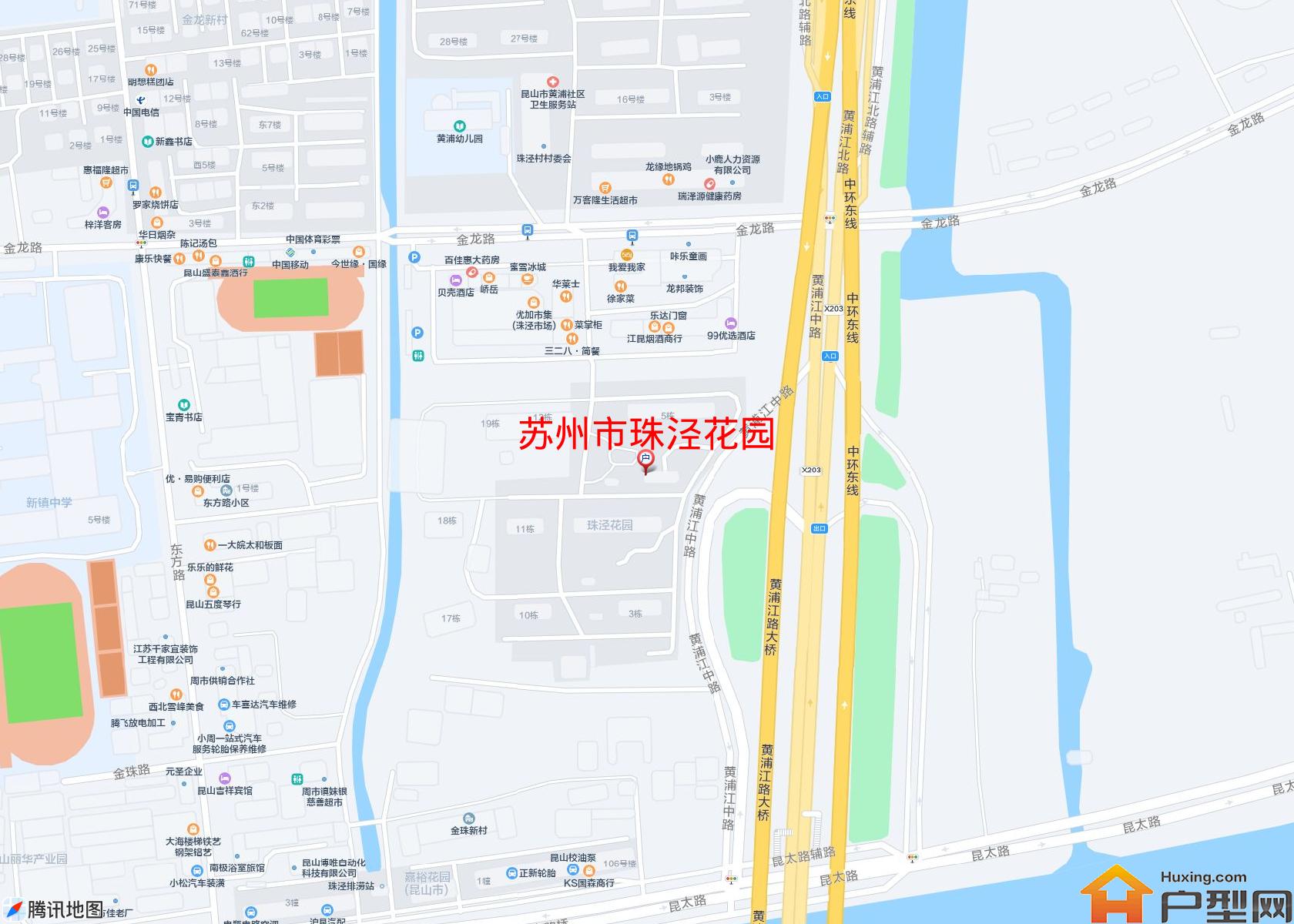 珠泾花园小区 - 户型网