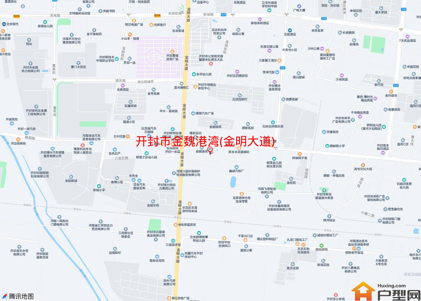 金魏港湾(金明大道)小区 - 户型网