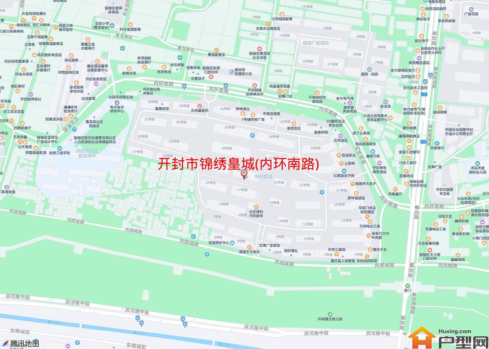 锦绣皇城(内环南路)小区 - 户型网