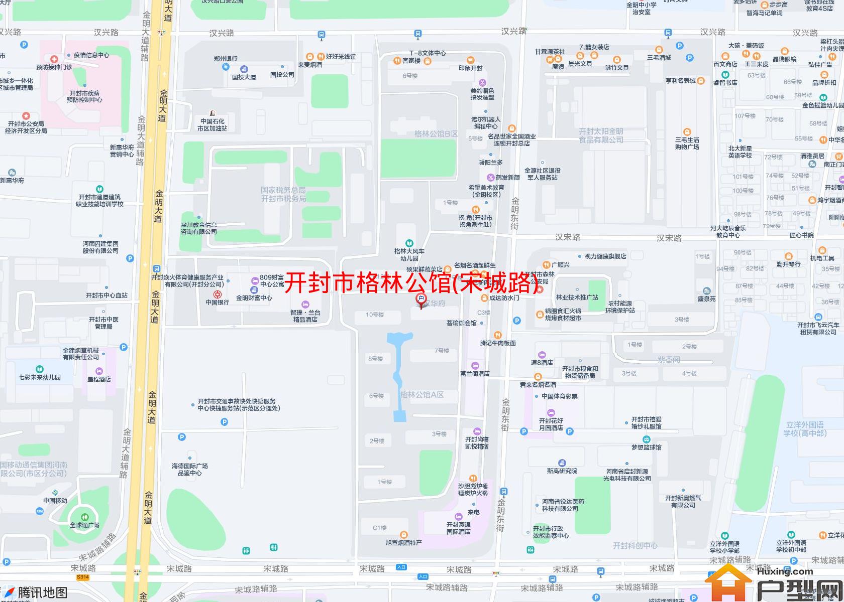 格林公馆(宋城路)小区 - 户型网
