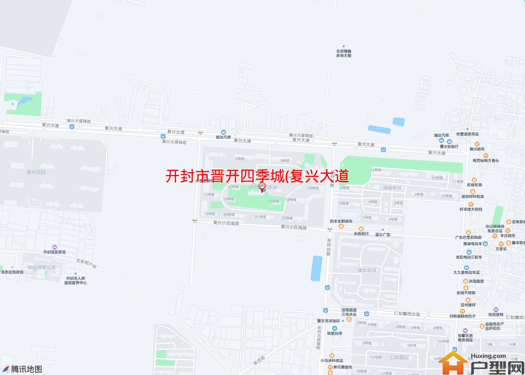 晋开四季城(复兴大道)小区 - 户型网