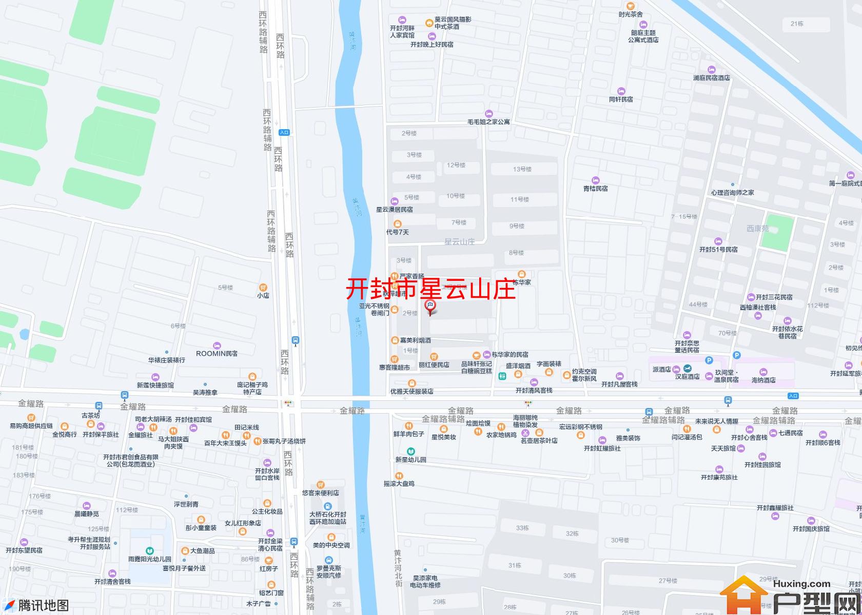 星云山庄小区 - 户型网