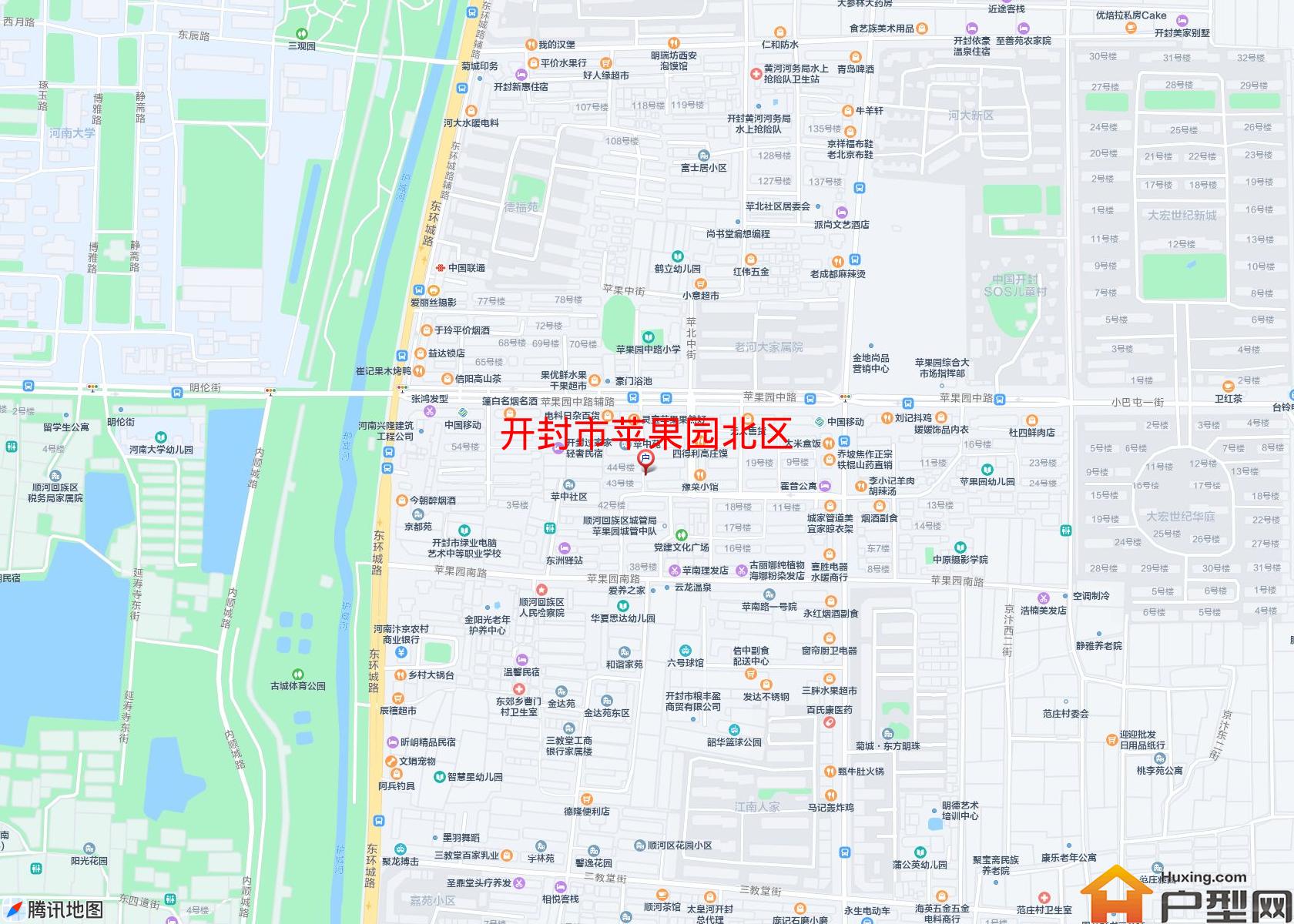 苹果园北区小区 - 户型网