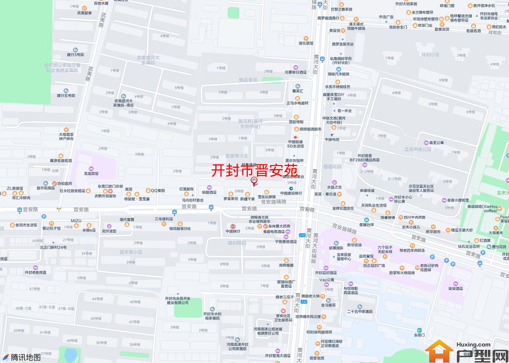 晋安苑小区 - 户型网