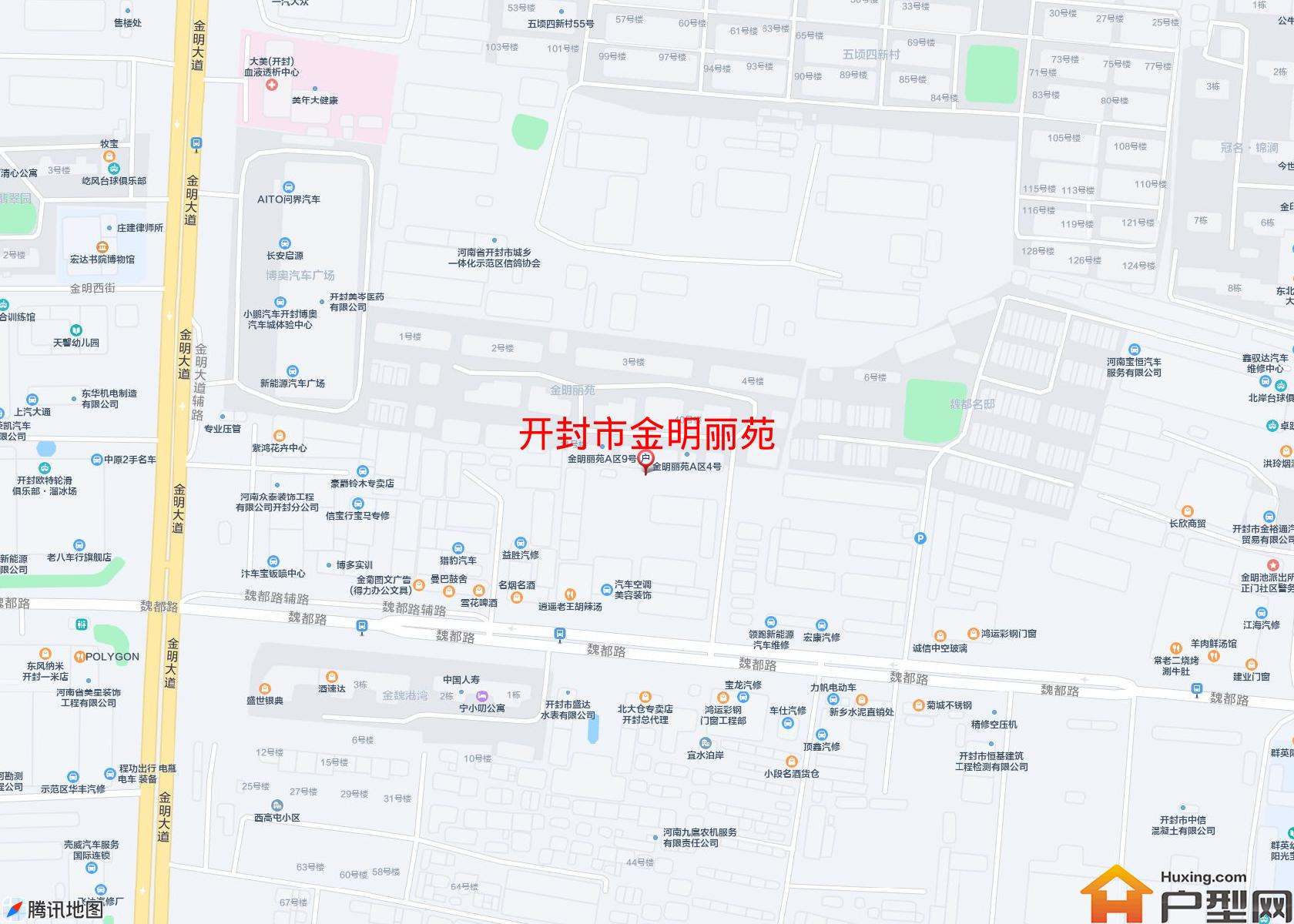 金明丽苑小区 - 户型网