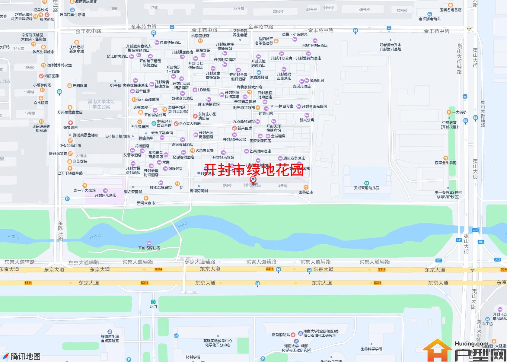 绿地花园小区 - 户型网