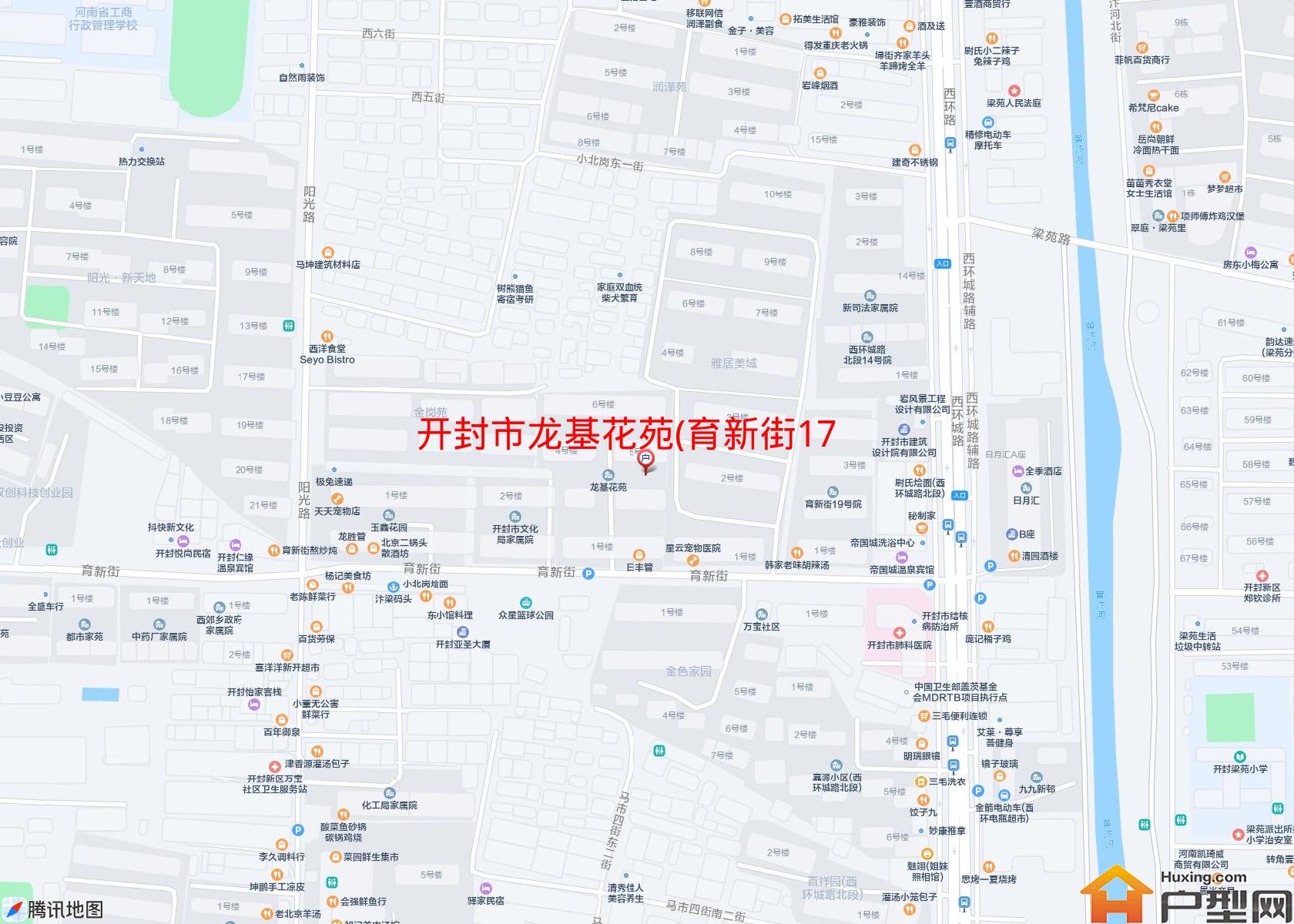 龙基花苑(育新街17号)小区 - 户型网